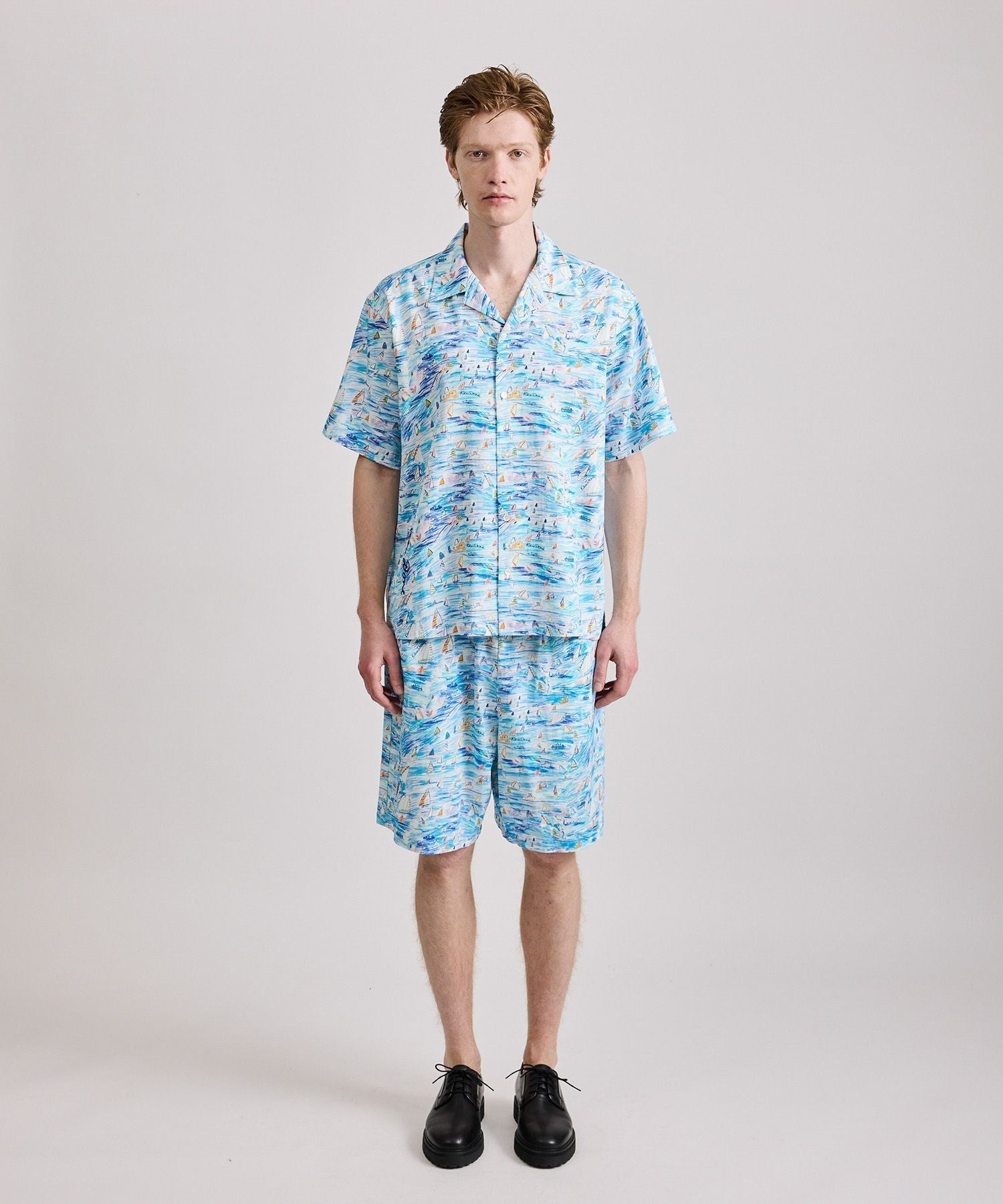 Ken Done Open Collar SS Shirt