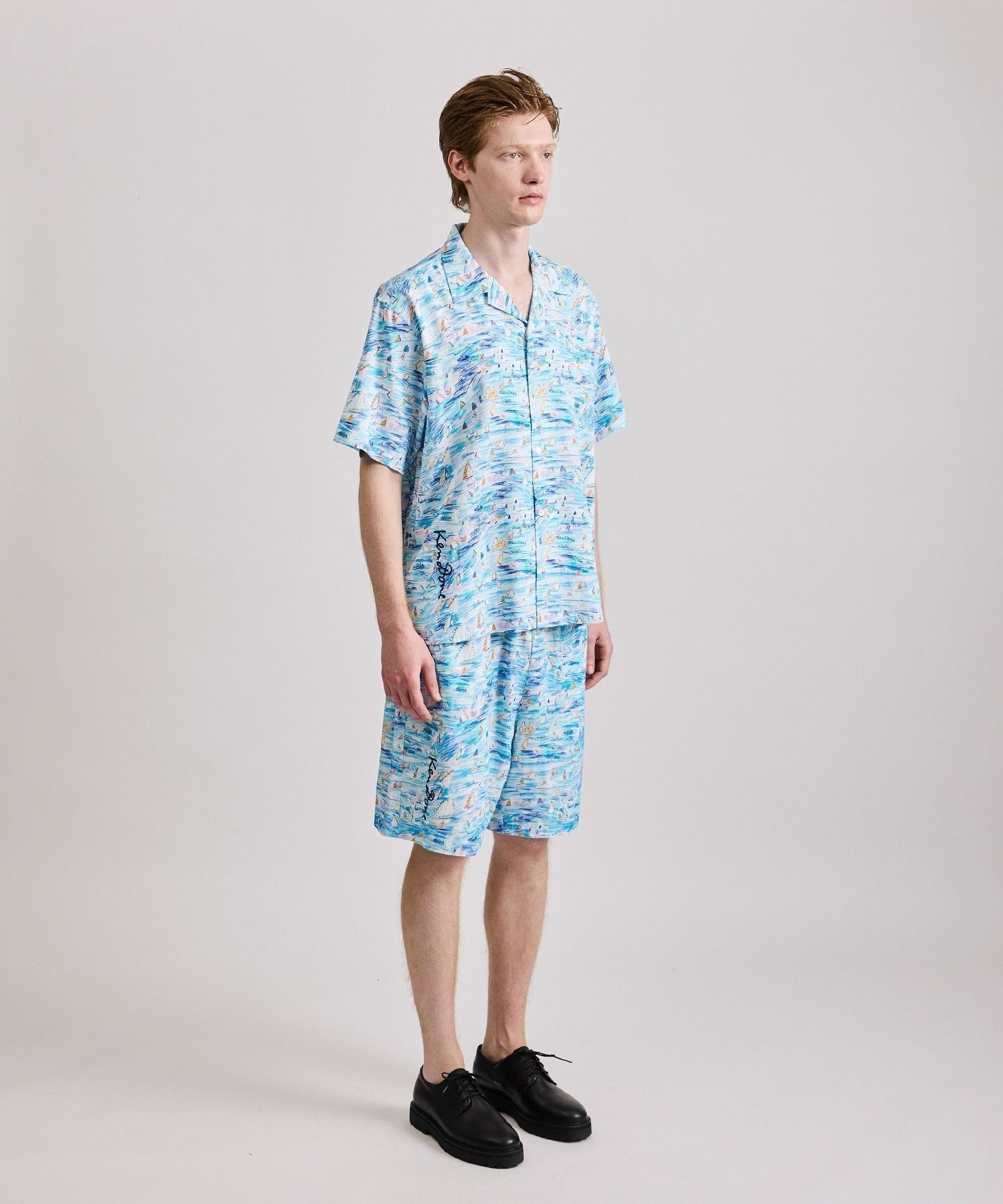 Ken Done Open Collar SS Shirt