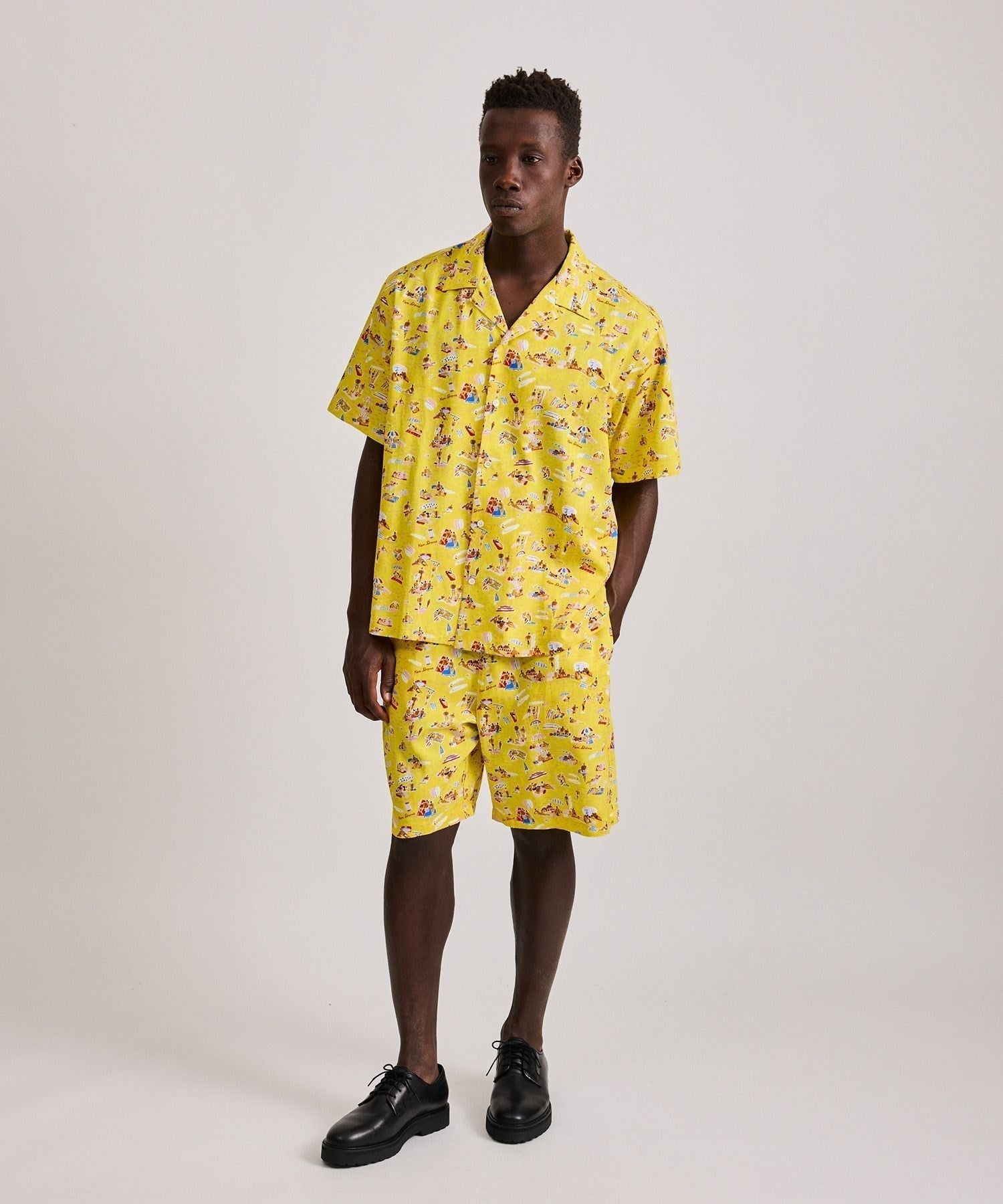 Ken Done Open Collar SS Shirt