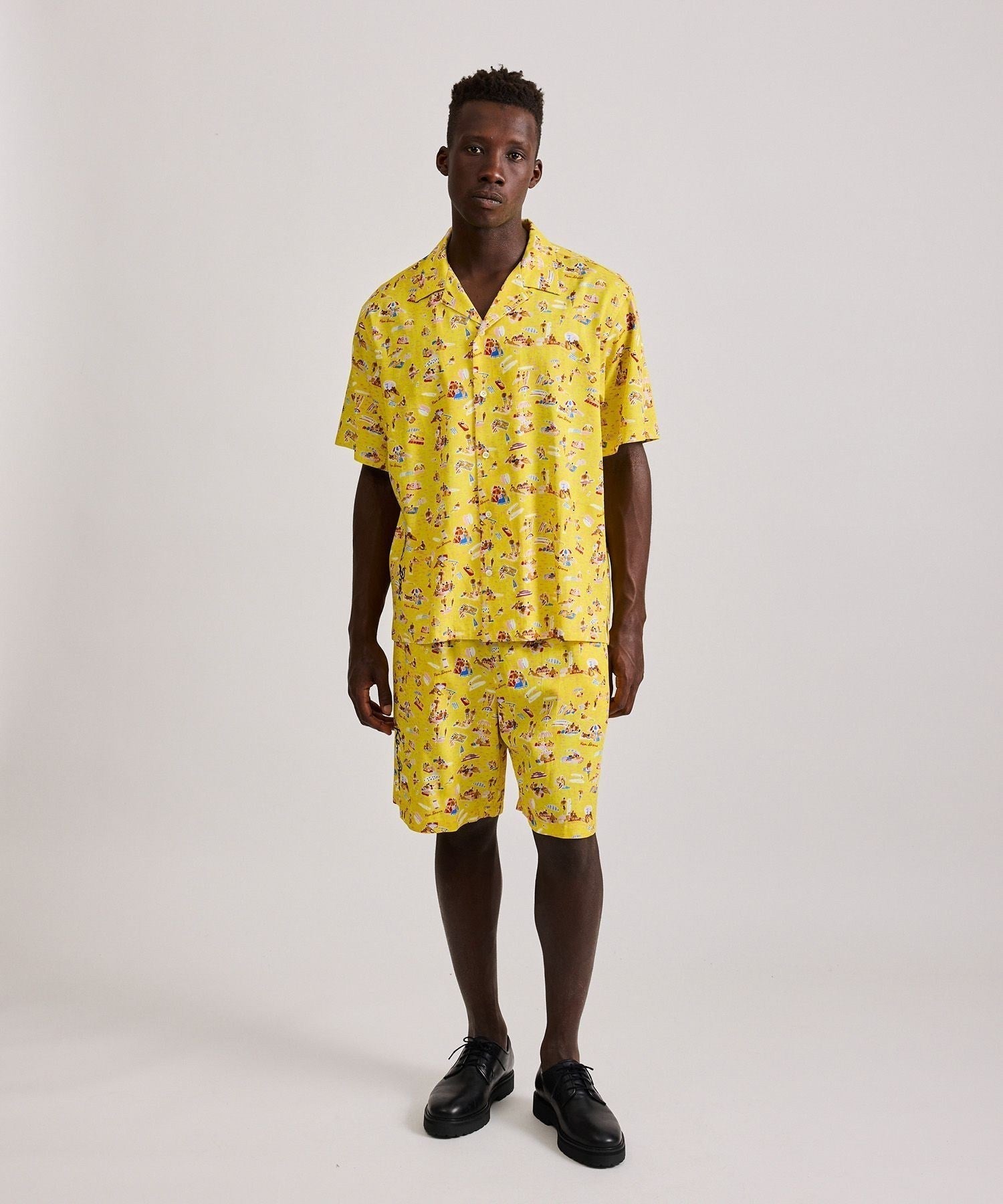 Ken Done Open Collar SS Shirt