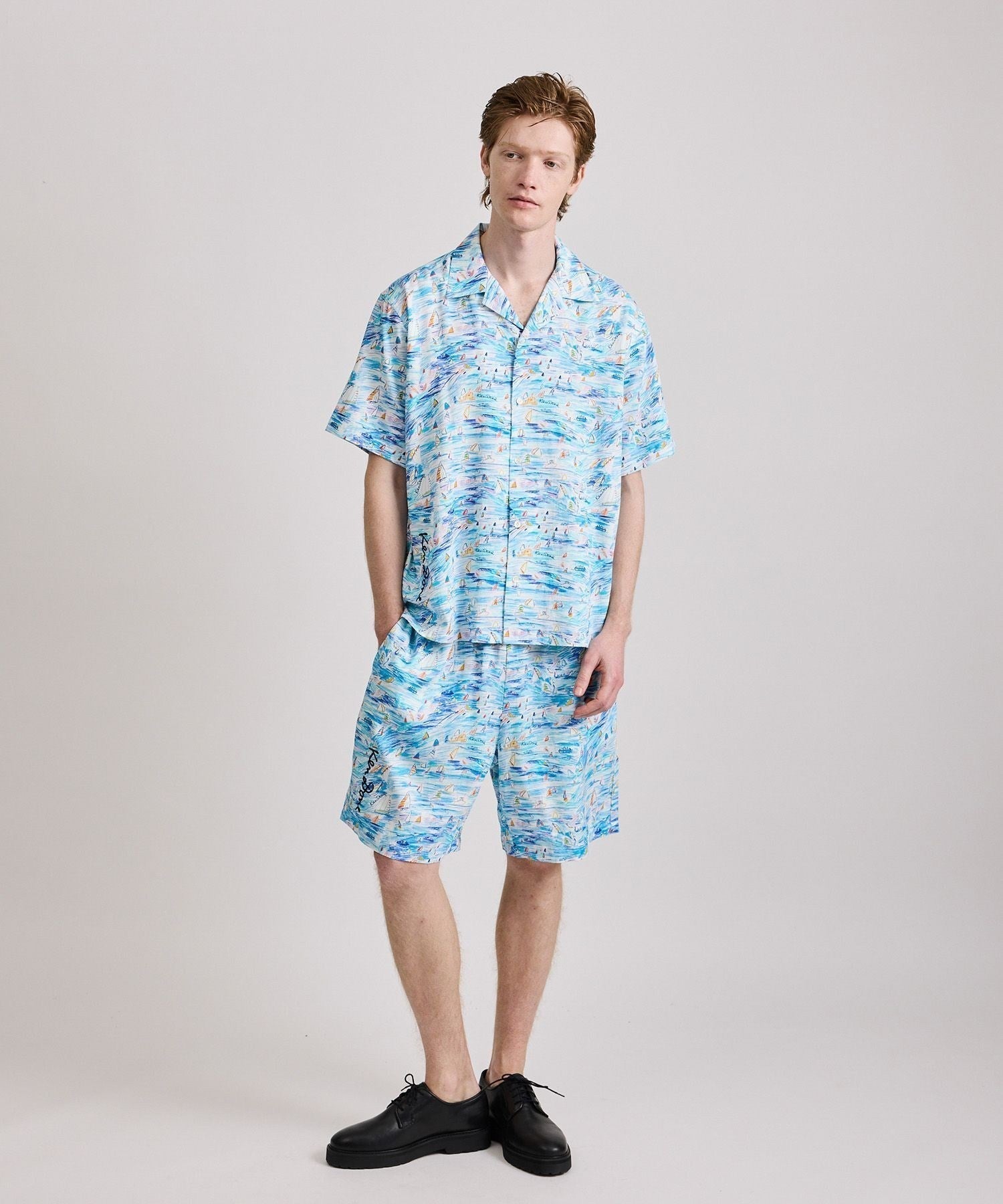 Ken Done Open Collar SS Shirt