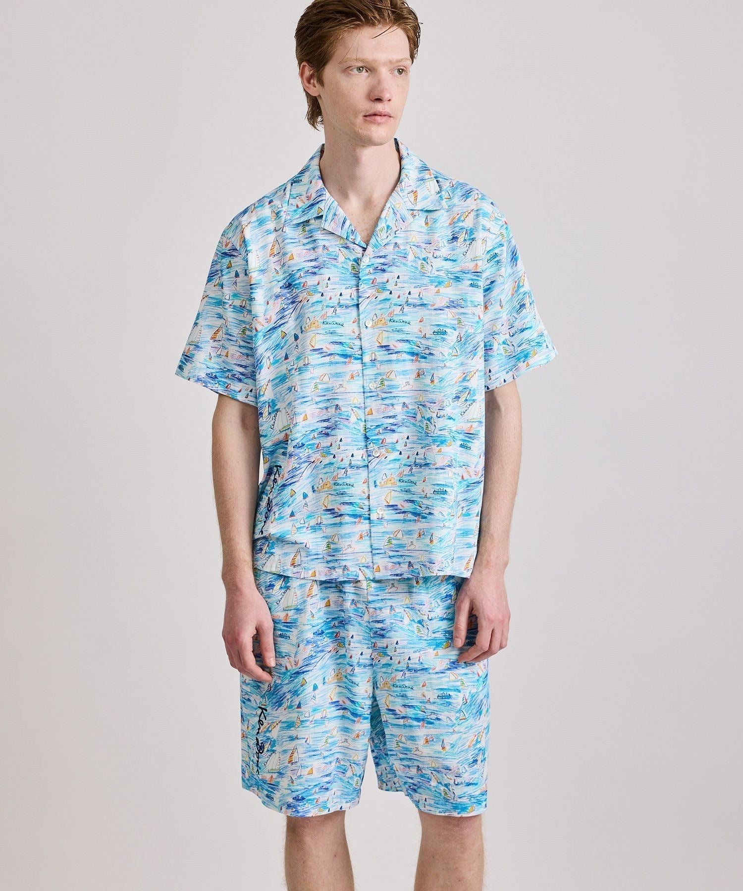 Ken Done Open Collar SS Shirt