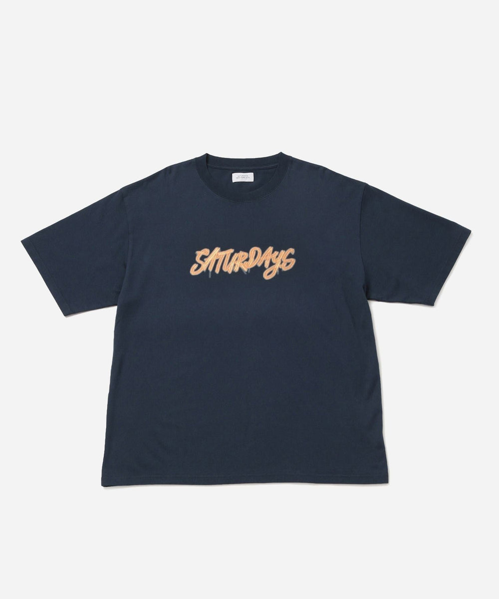 Neon Saturdays SS Tee | Saturdays NYC Japan