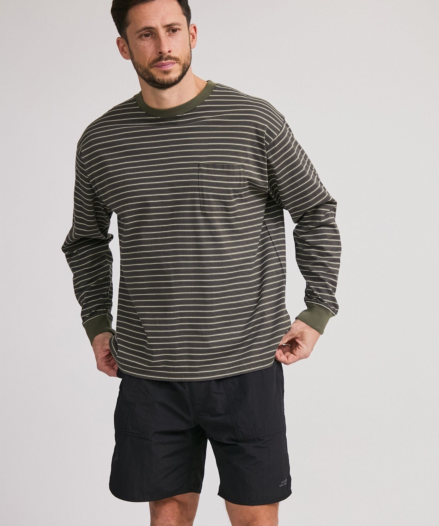 Multi Stripe Relax Tee
