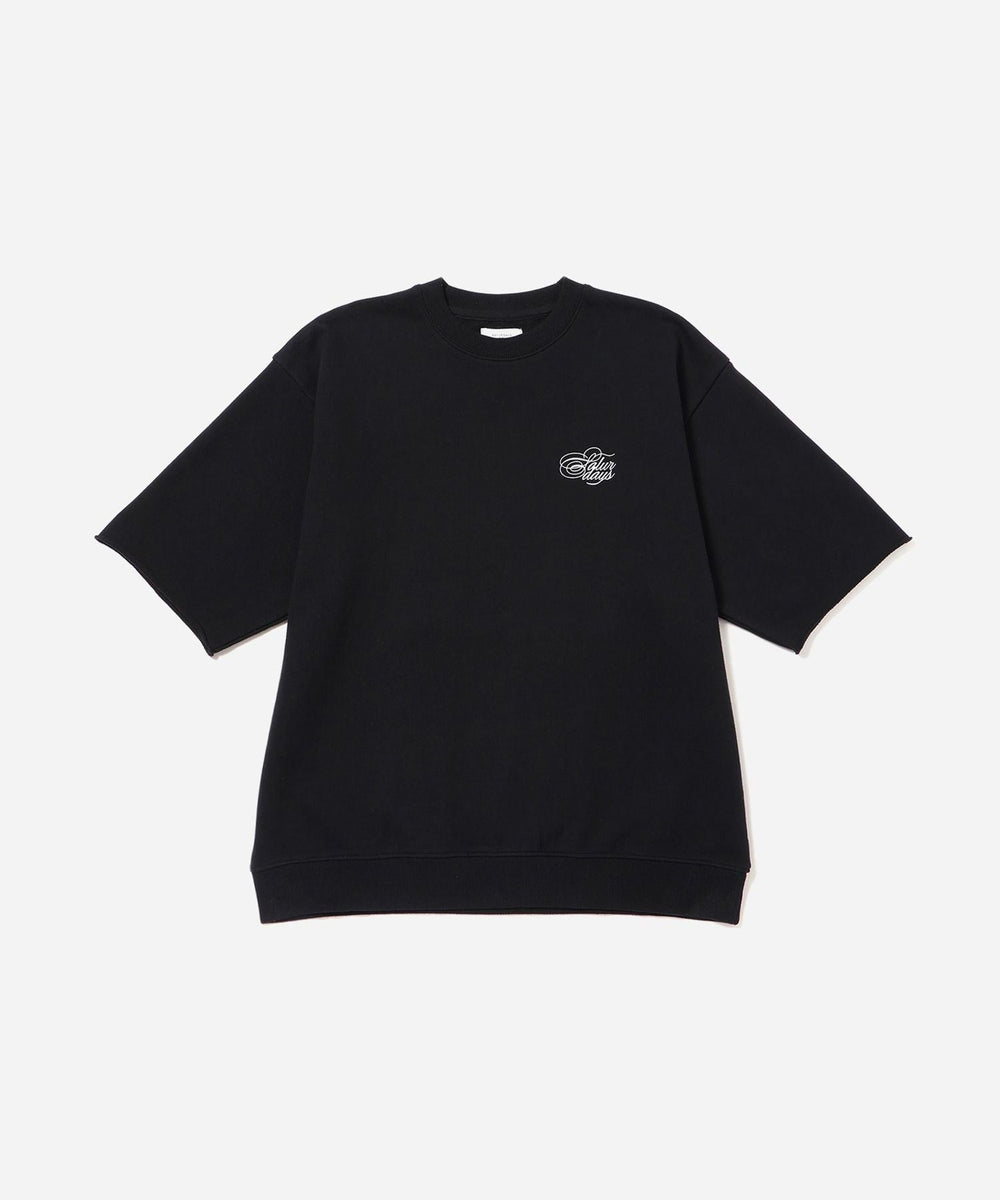 【ブラック（01）】Elliott Fine Script SS Sweat Elliott Fine Script SS Sweat | Saturdays NYC Japan