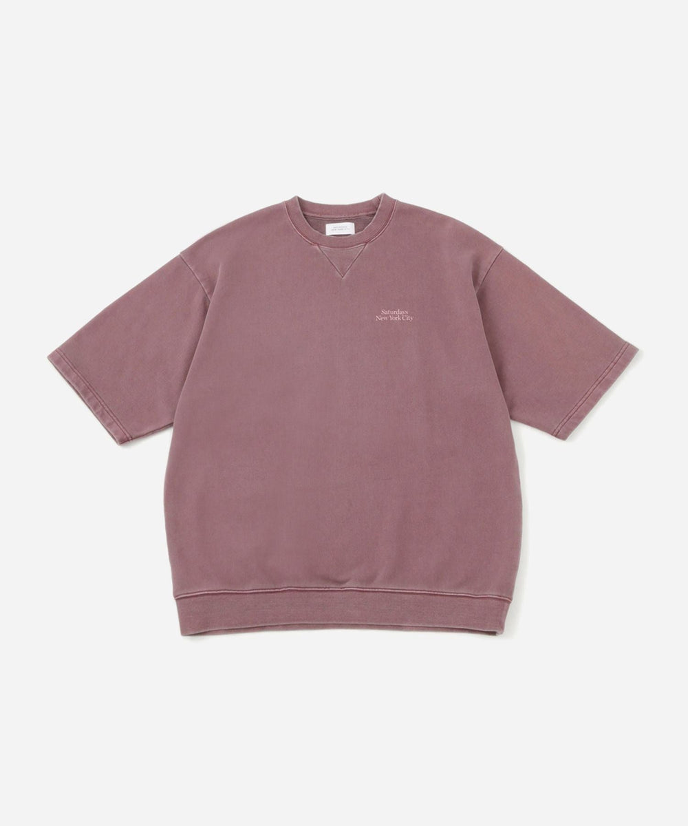 Elliott Pigment Dye SS Sweat | Saturdays NYC Japan