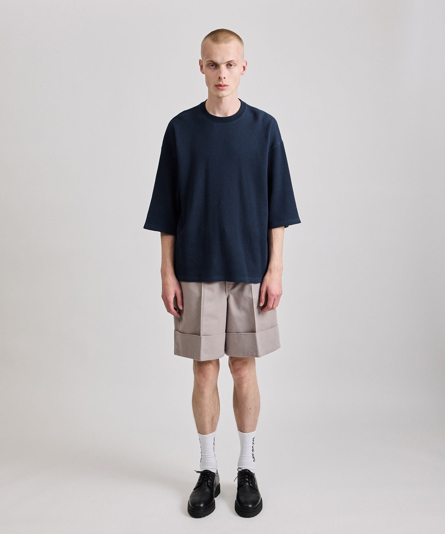 Waffle 1/2 Sleeve Tee