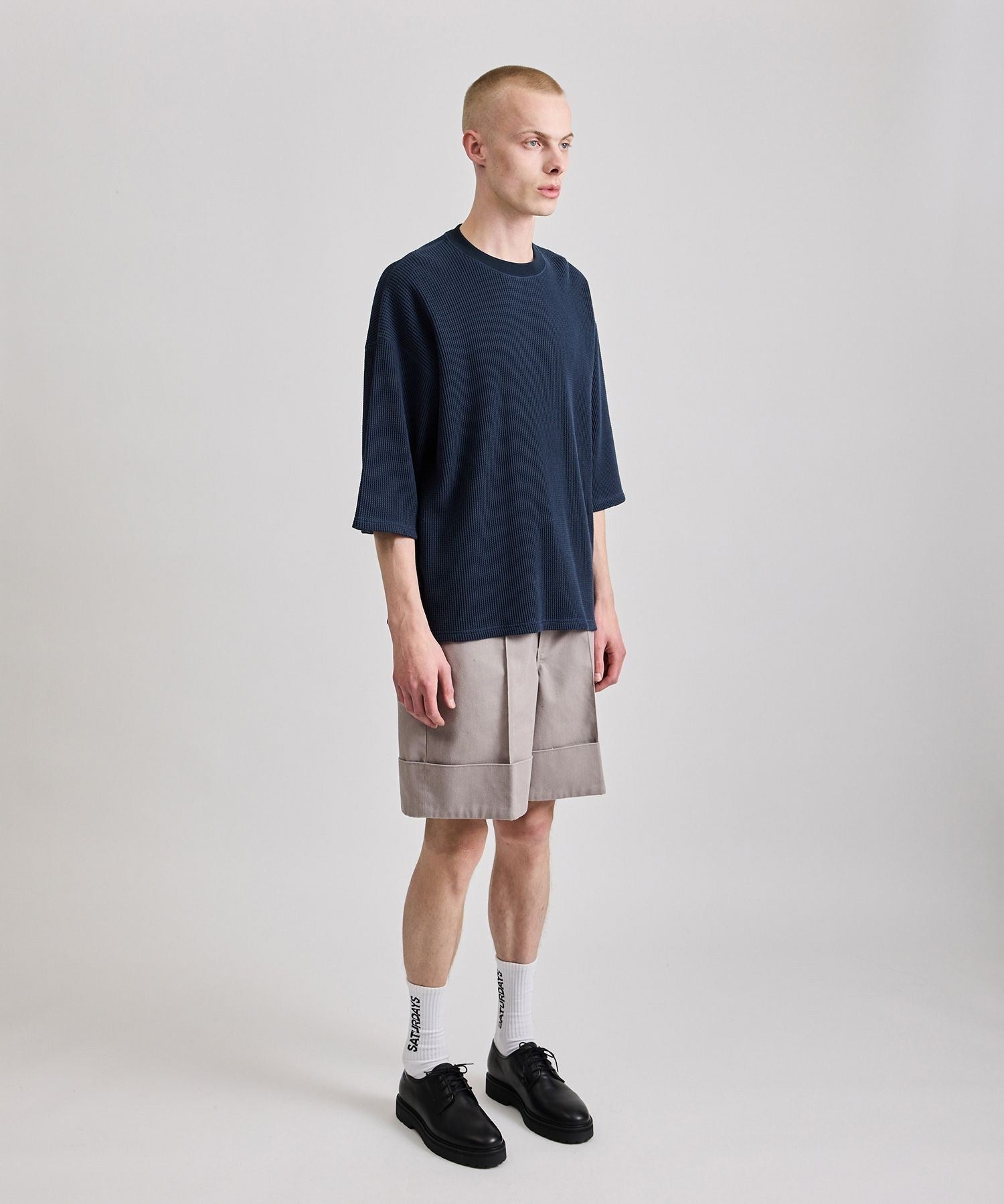 Waffle 1/2 Sleeve Tee