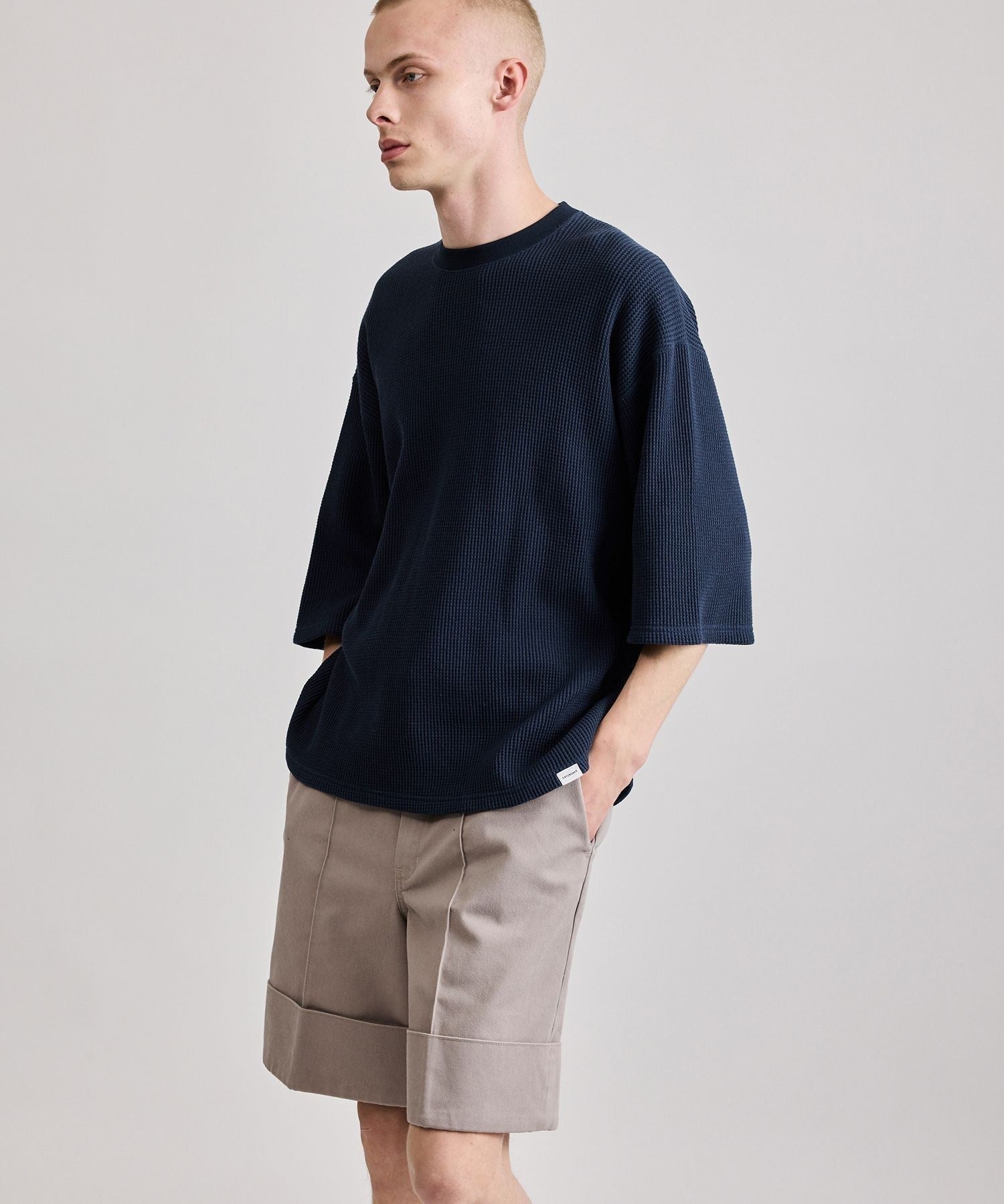 Waffle 1/2 Sleeve Tee