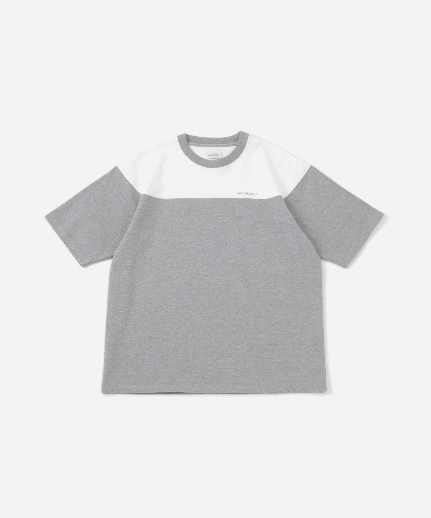 Varsity Paneled Relaxed SS Tee