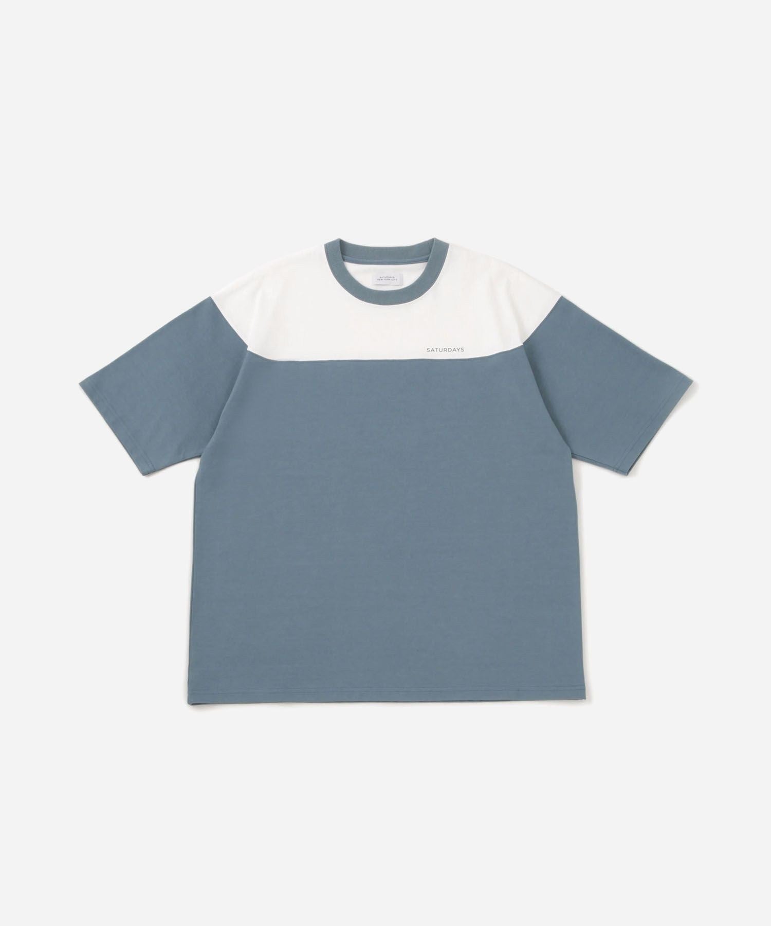 Varsity Paneled Relaxed SS Tee