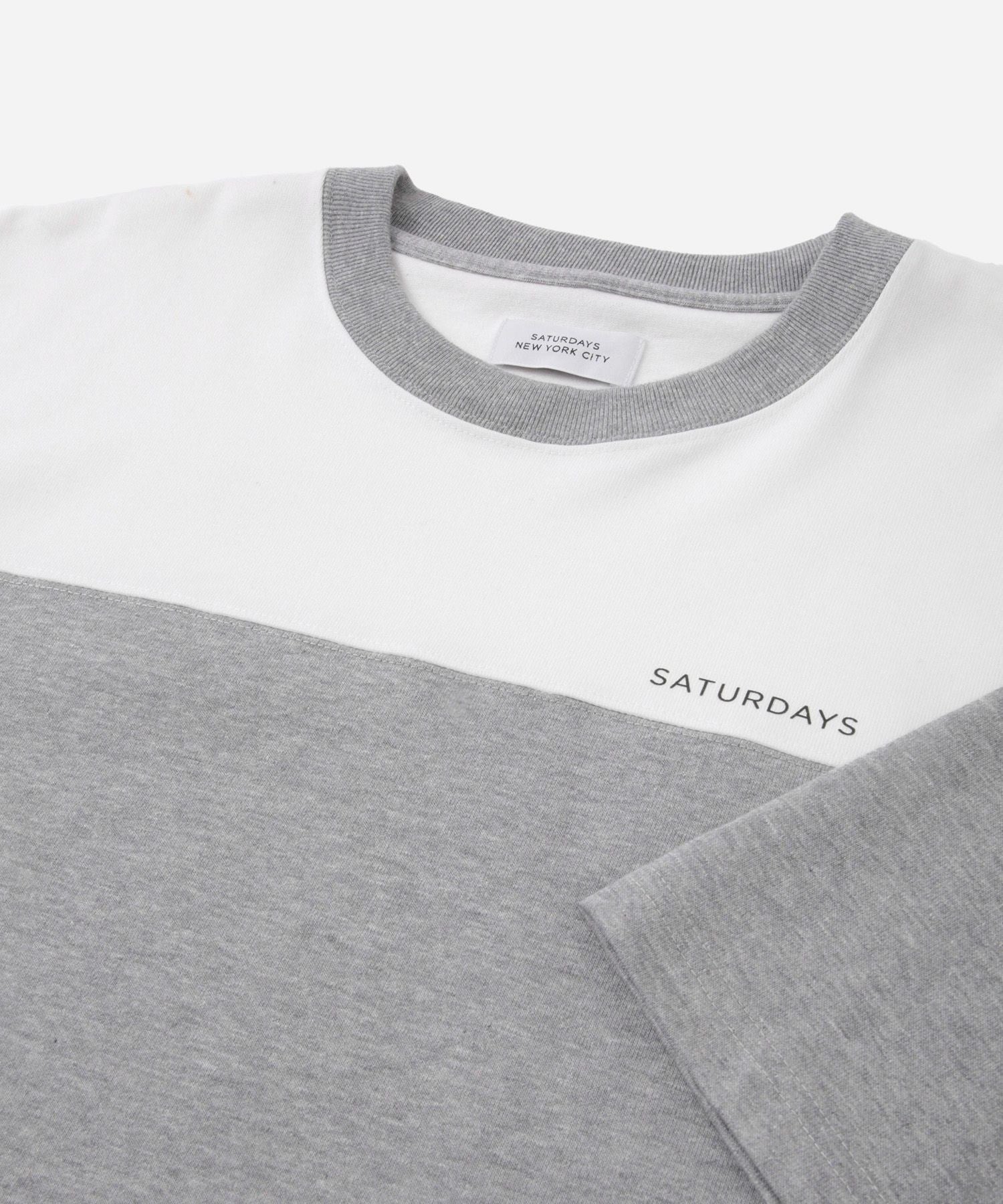 Varsity Paneled Relaxed SS Tee