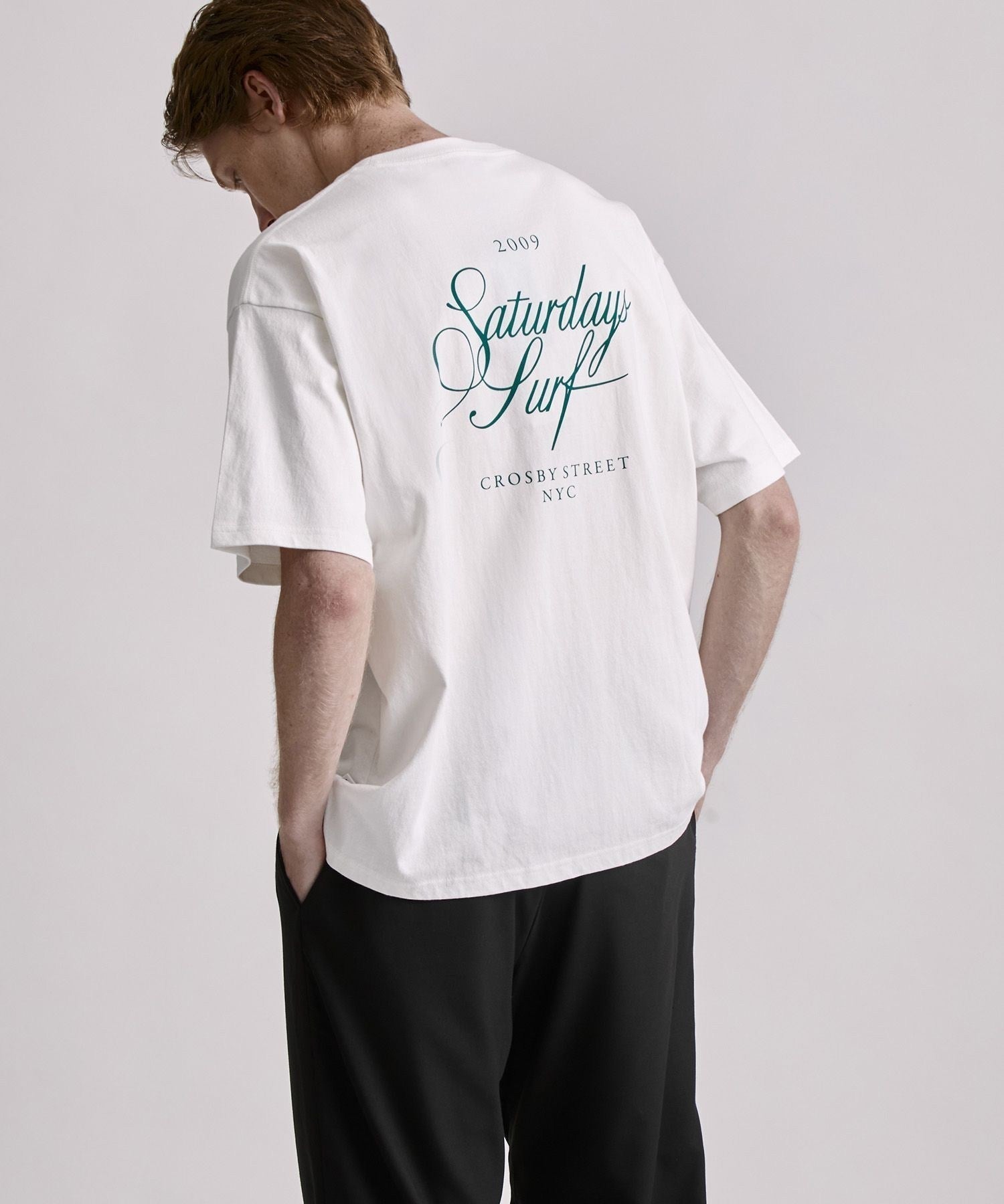 Cursive Saturdays Surf Relaxed SS Tee