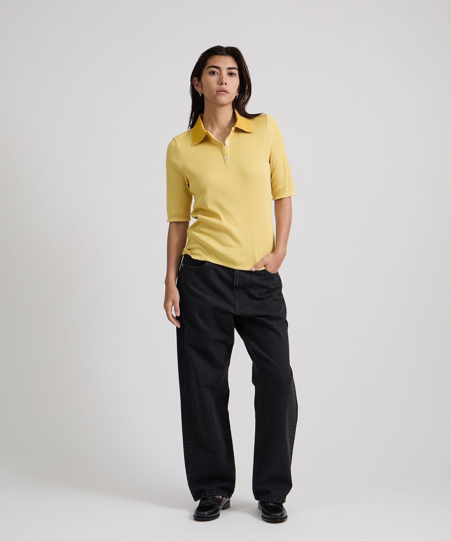 Devin Rib Poloshirt
