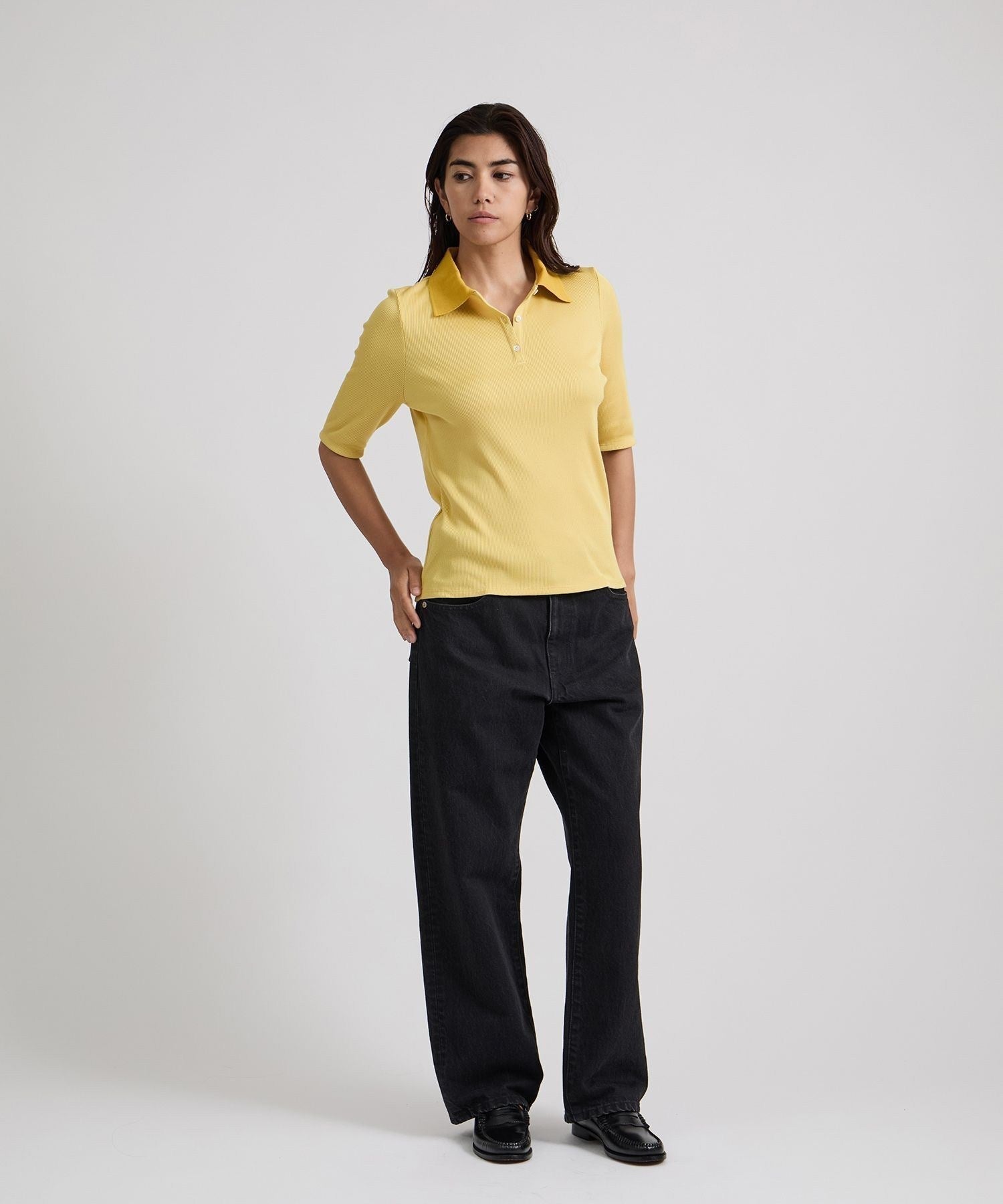 Devin Rib Poloshirt