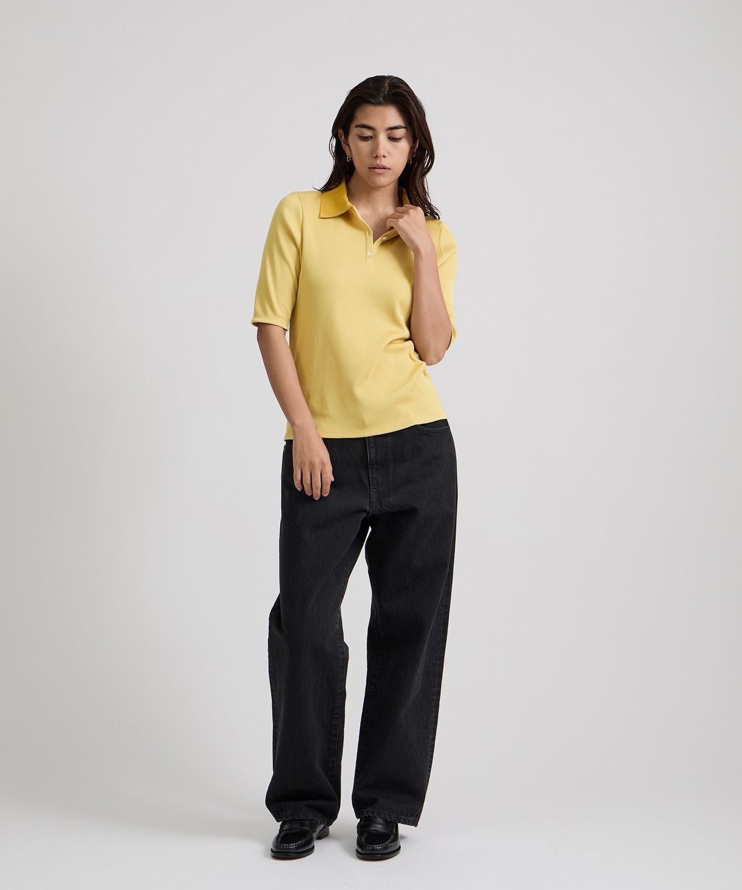 Devin Rib Poloshirt