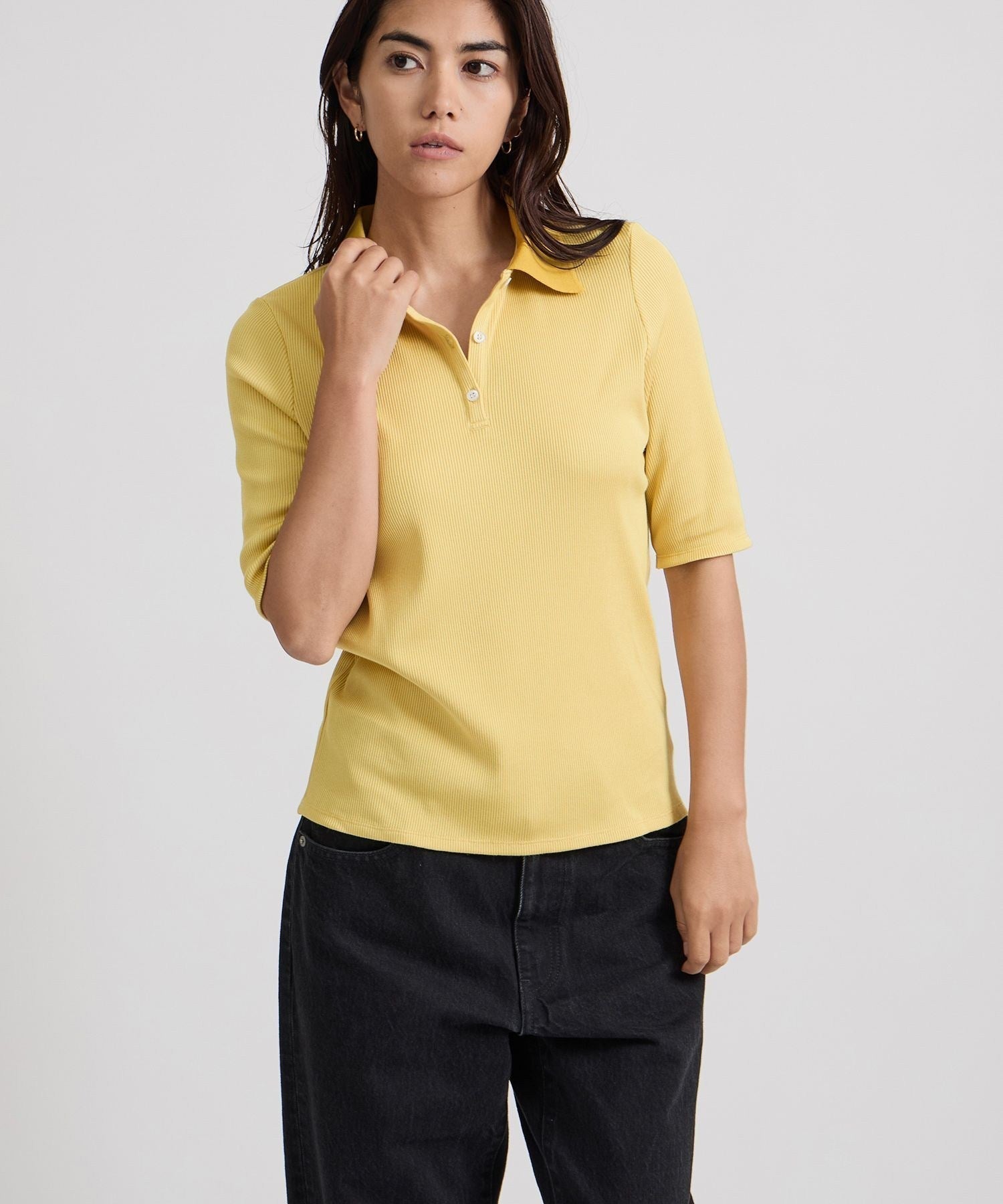 Devin Rib Poloshirt