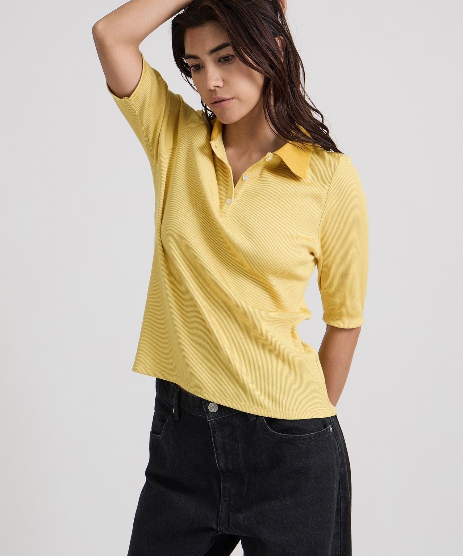 Devin Rib Poloshirt