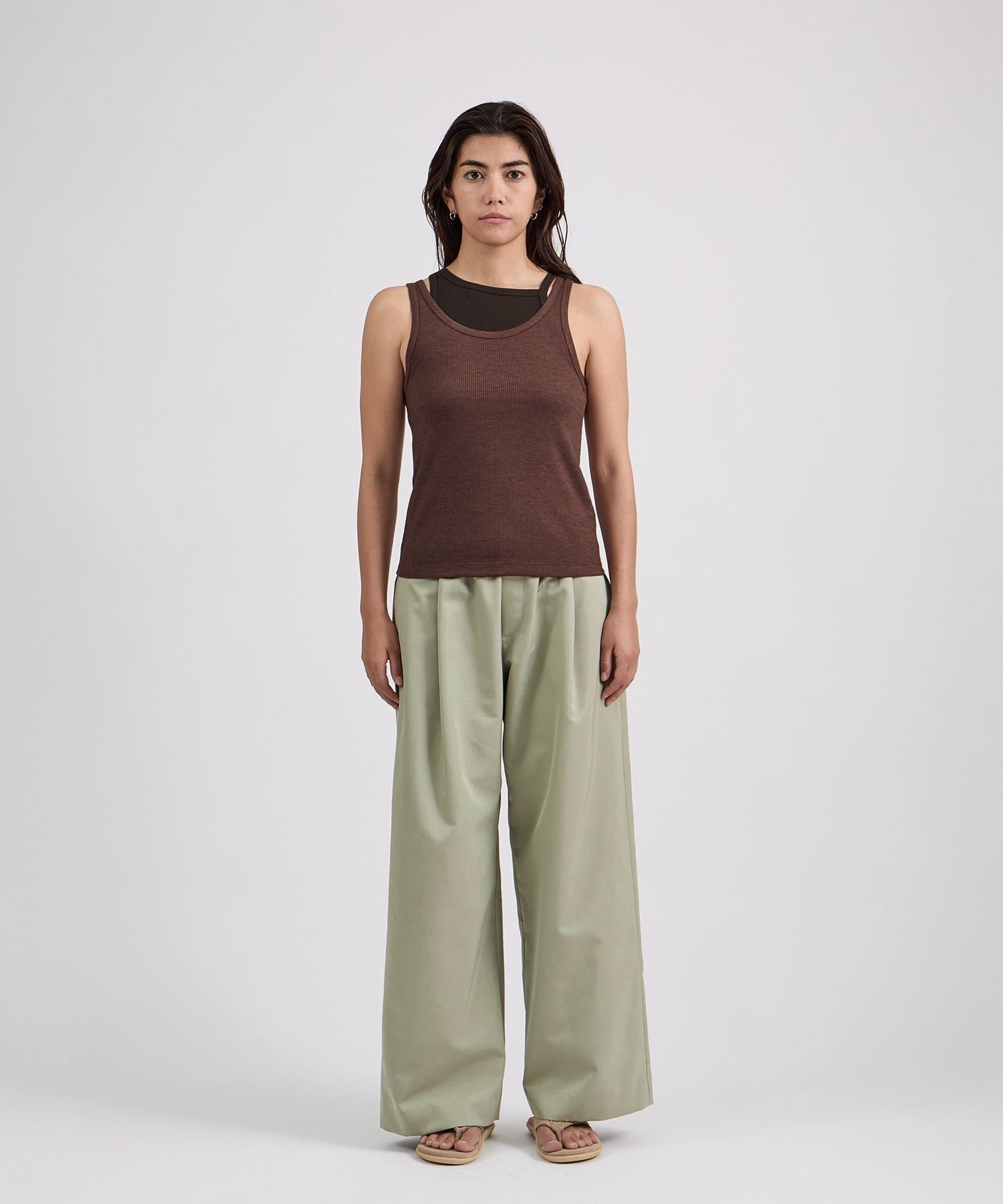Lara Double Color Tank Top