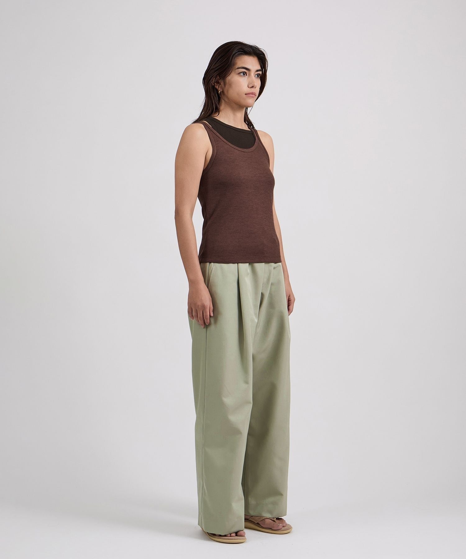 Lara Double Color Tank Top