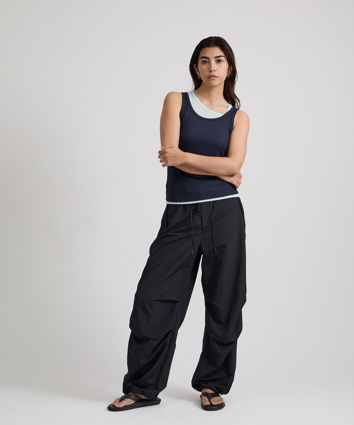 Lara Double Color Tank Top