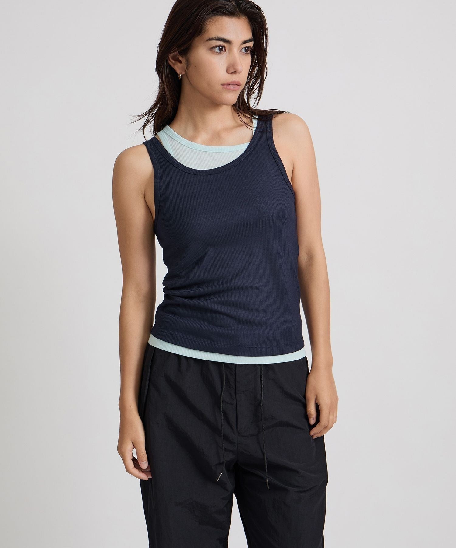 Lara Double Color Tank Top