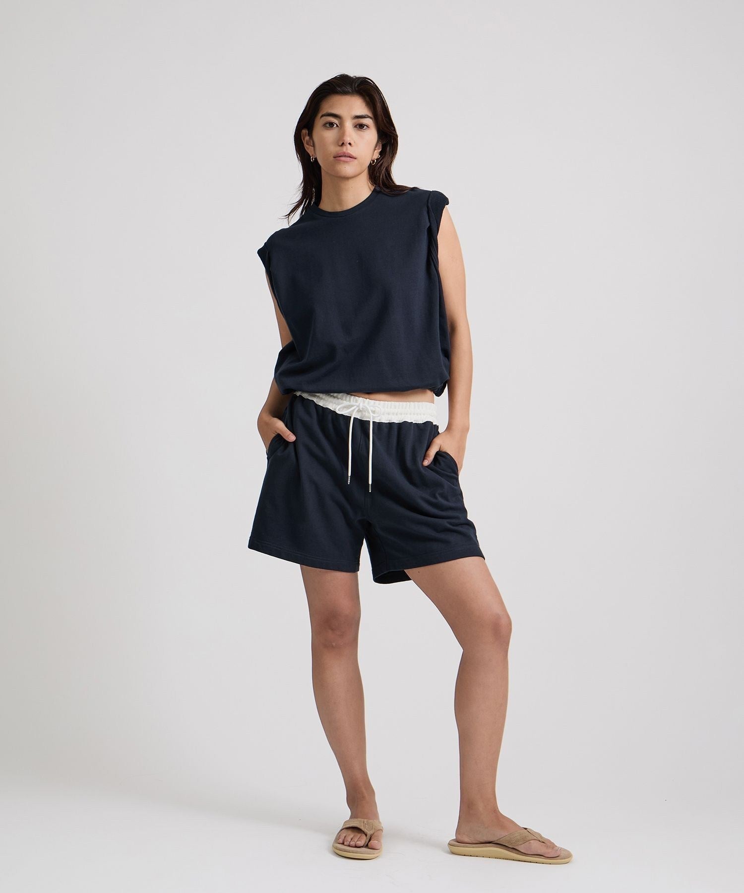 Arisa Twisted Sleeve Top