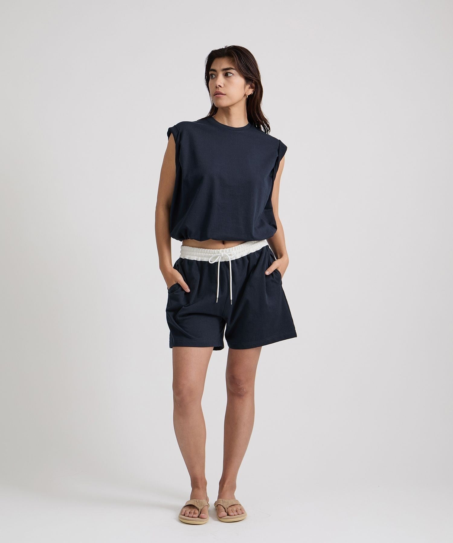 Arisa Twisted Sleeve Top