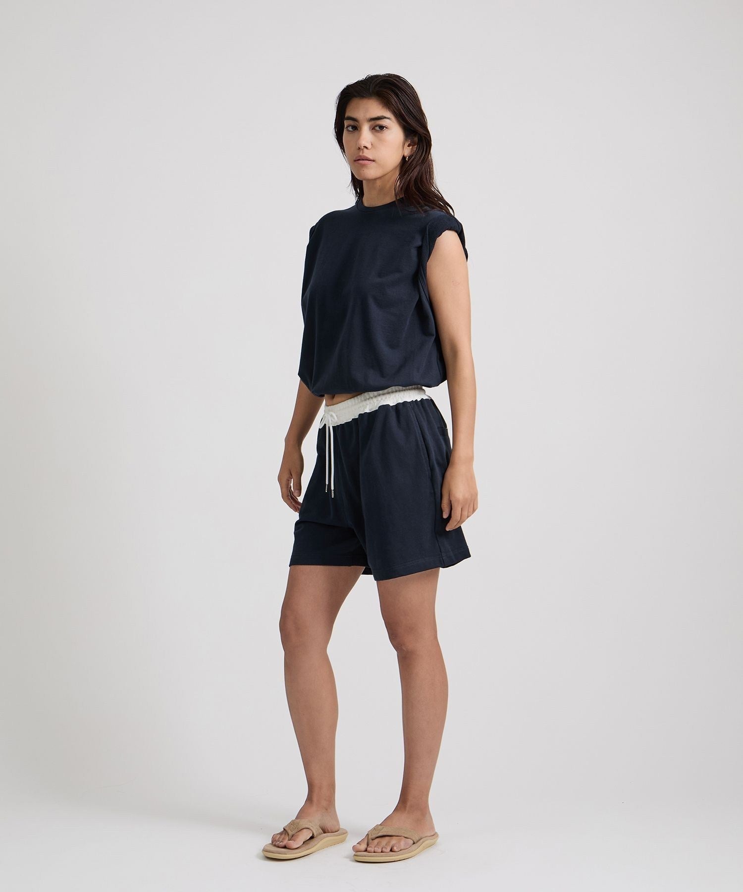 Arisa Twisted Sleeve Top