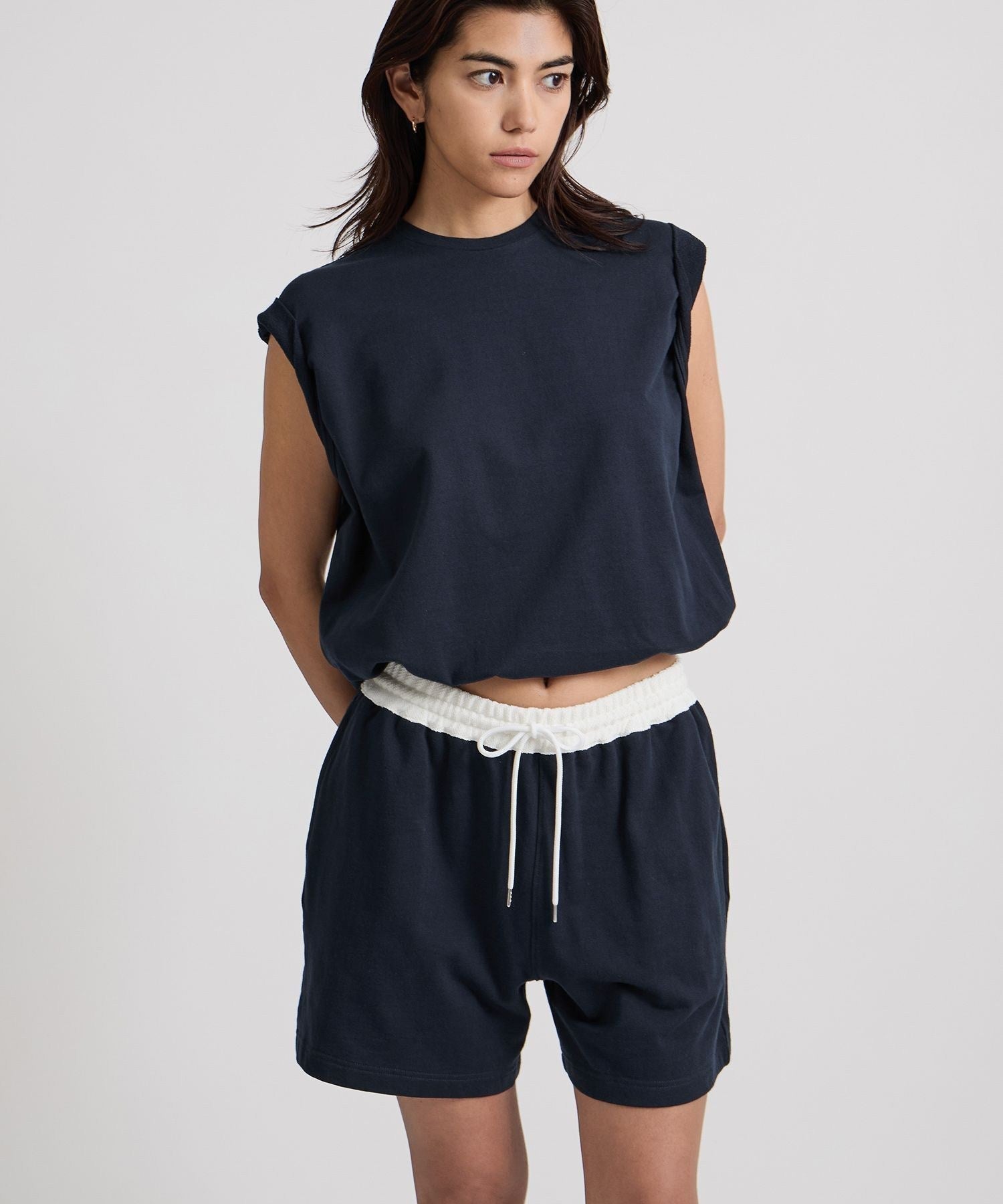 Arisa Twisted Sleeve Top