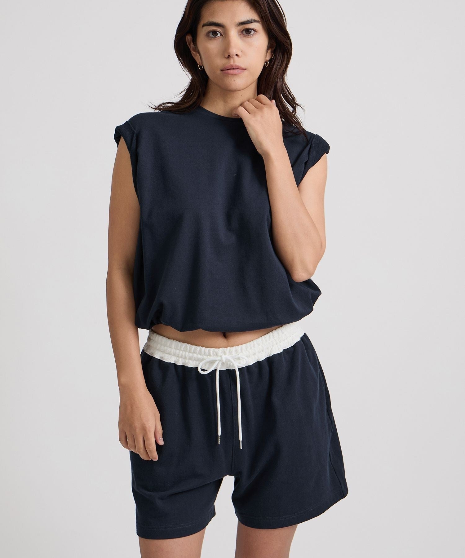Arisa Twisted Sleeve Top