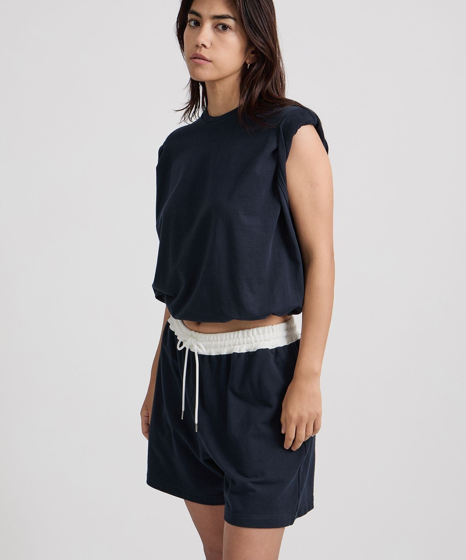 Arisa Twisted Sleeve Top