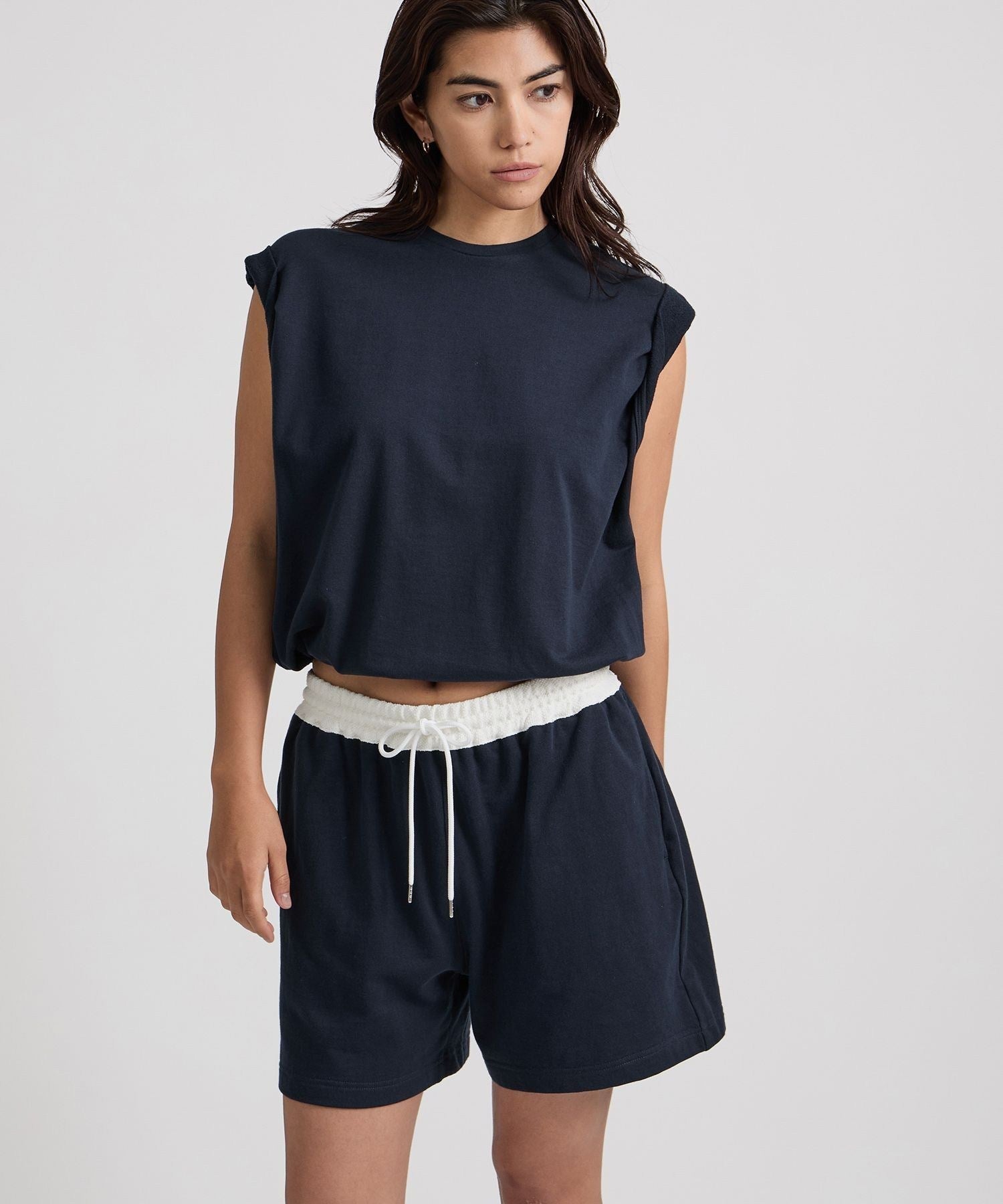 Arisa Twisted Sleeve Top