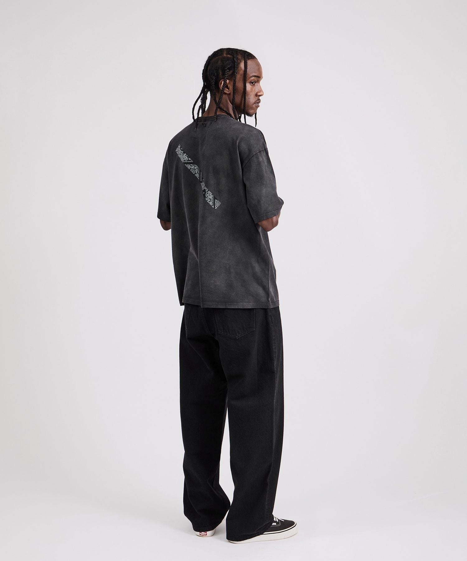 MIYAGIHIDETAKA x Saturdays NYC Bandana Slash T-shirt