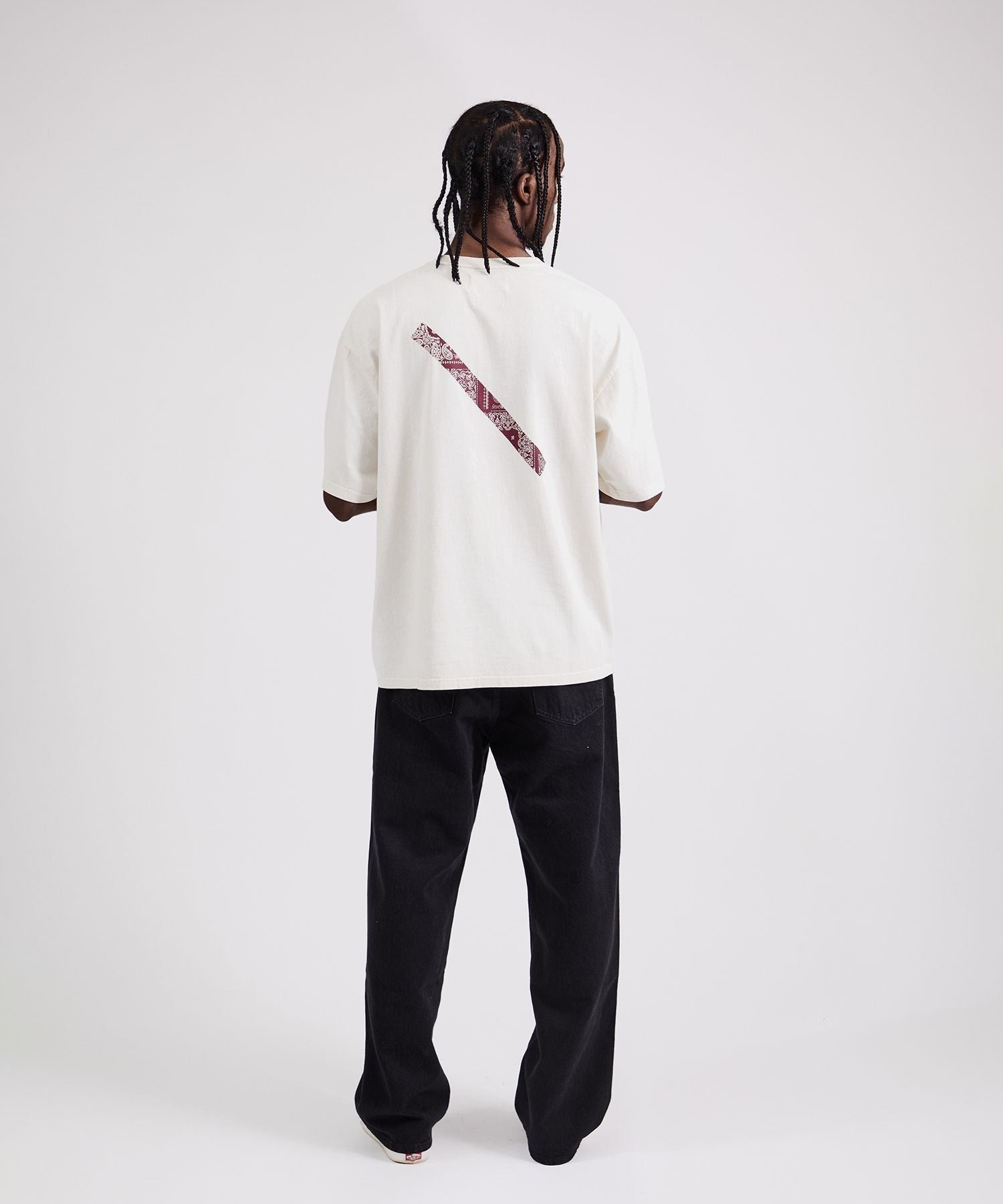 MIYAGIHIDETAKA x Saturdays NYC Bandana Slash T-shirt