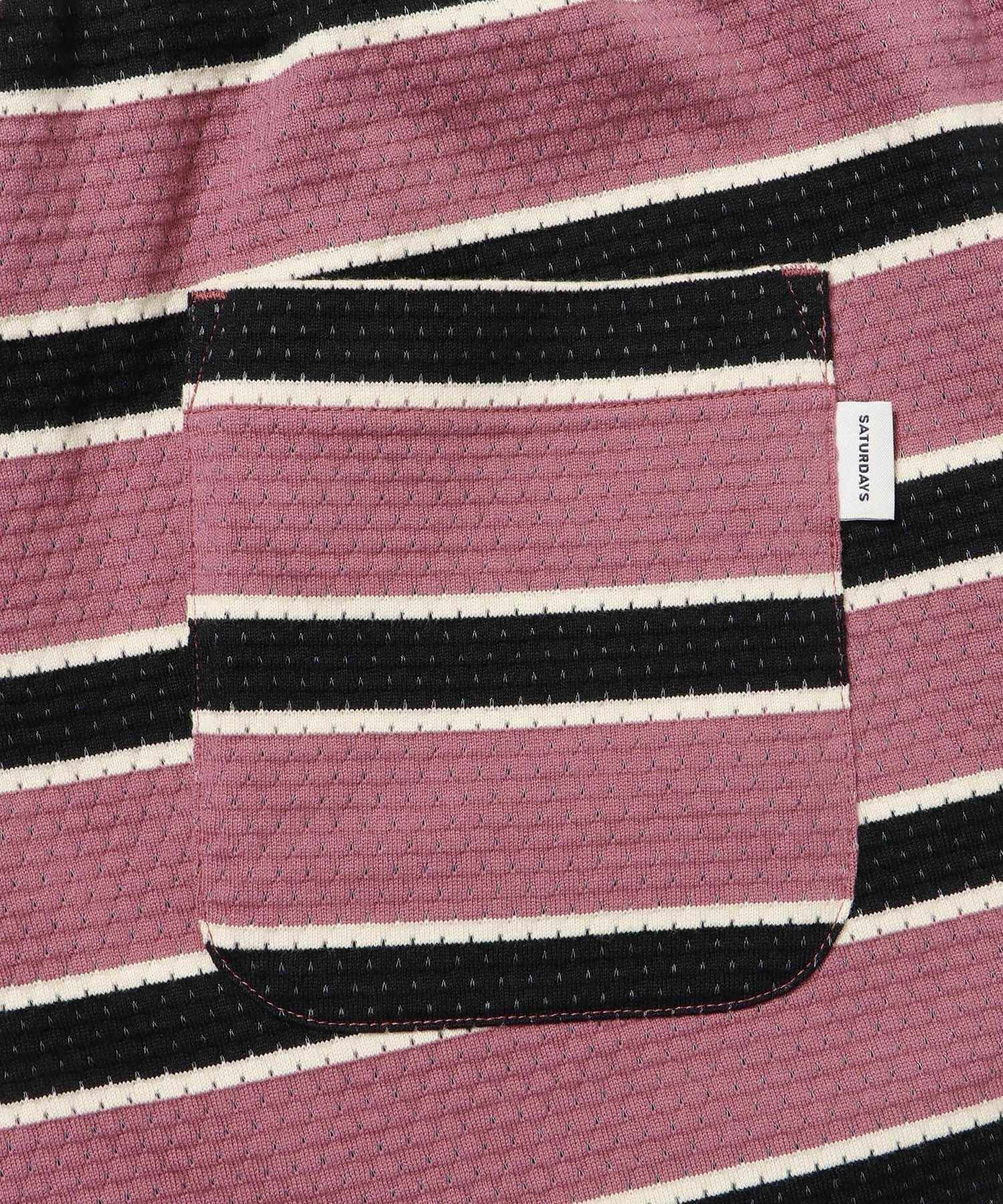 Mesh Border Stripe Shorts