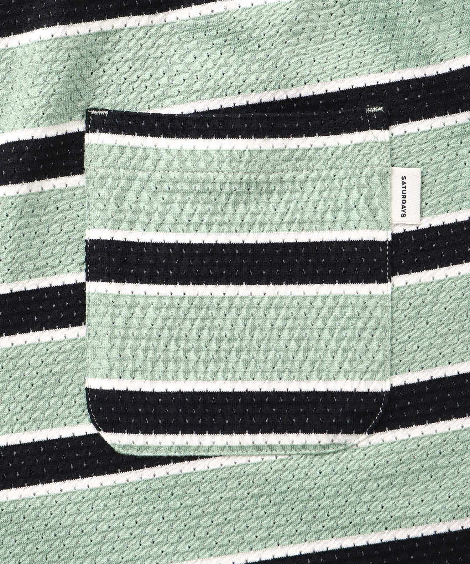 Mesh Border Stripe Shorts