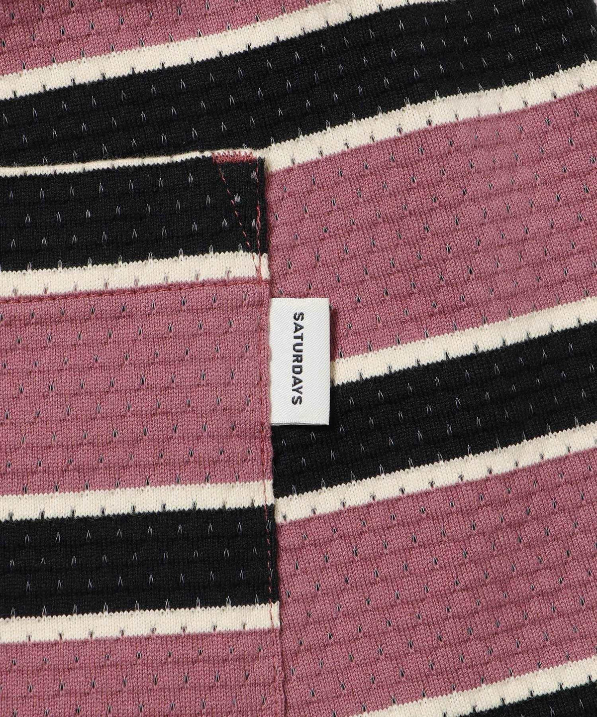 Mesh Border Stripe Shorts