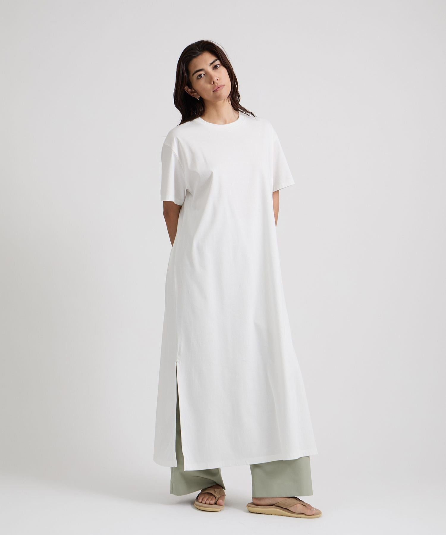 Palmetto Tuck Wide Pants