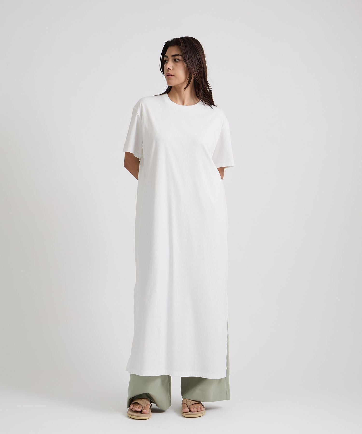 Palmetto Tuck Wide Pants