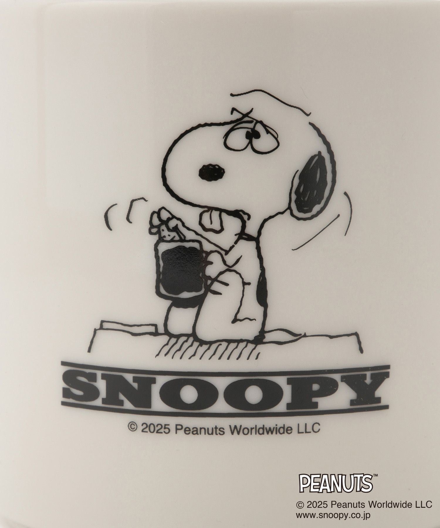 SNYCx SNOOPY Cafe Mug