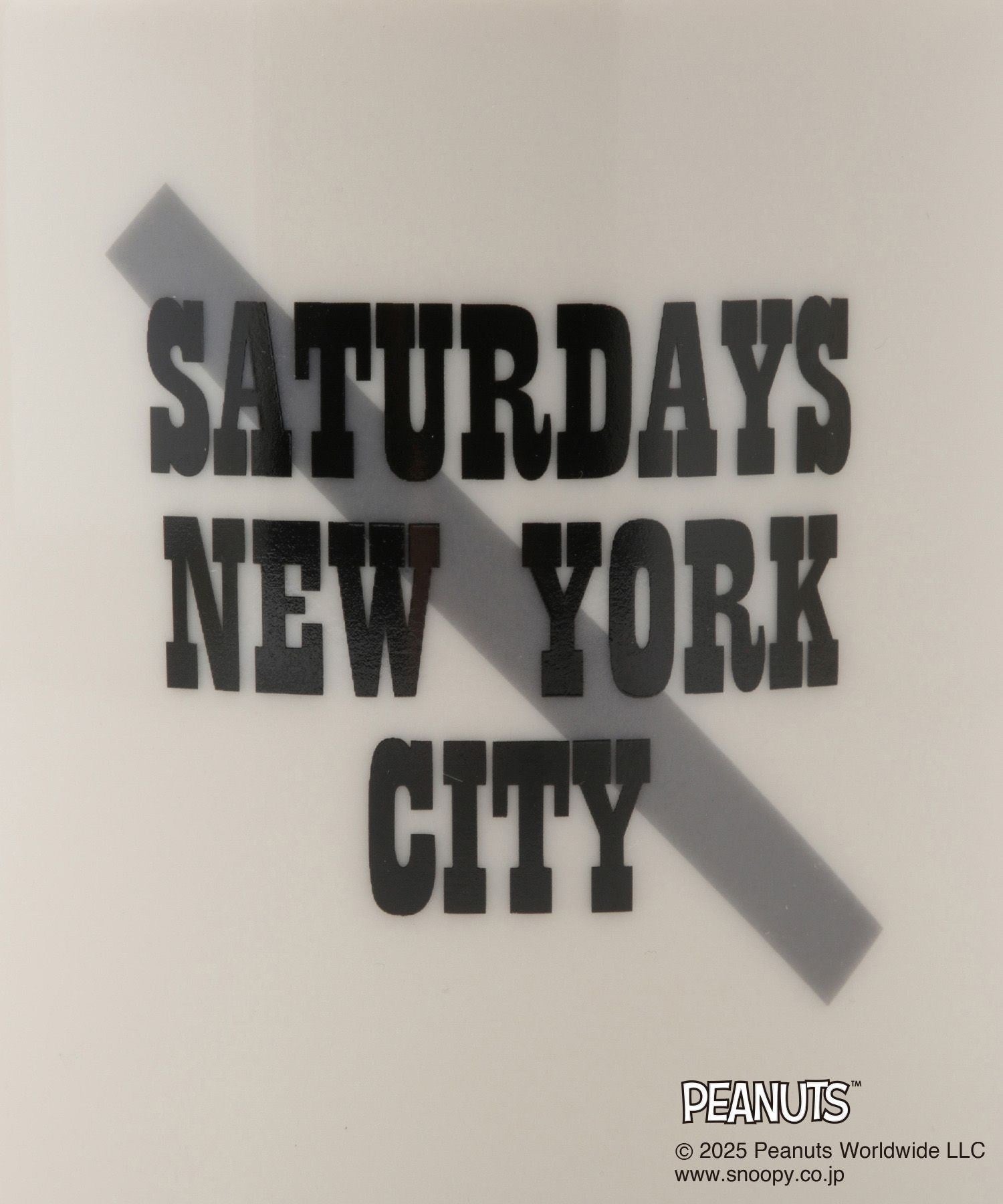 SNYCx SNOOPY Cafe Mug