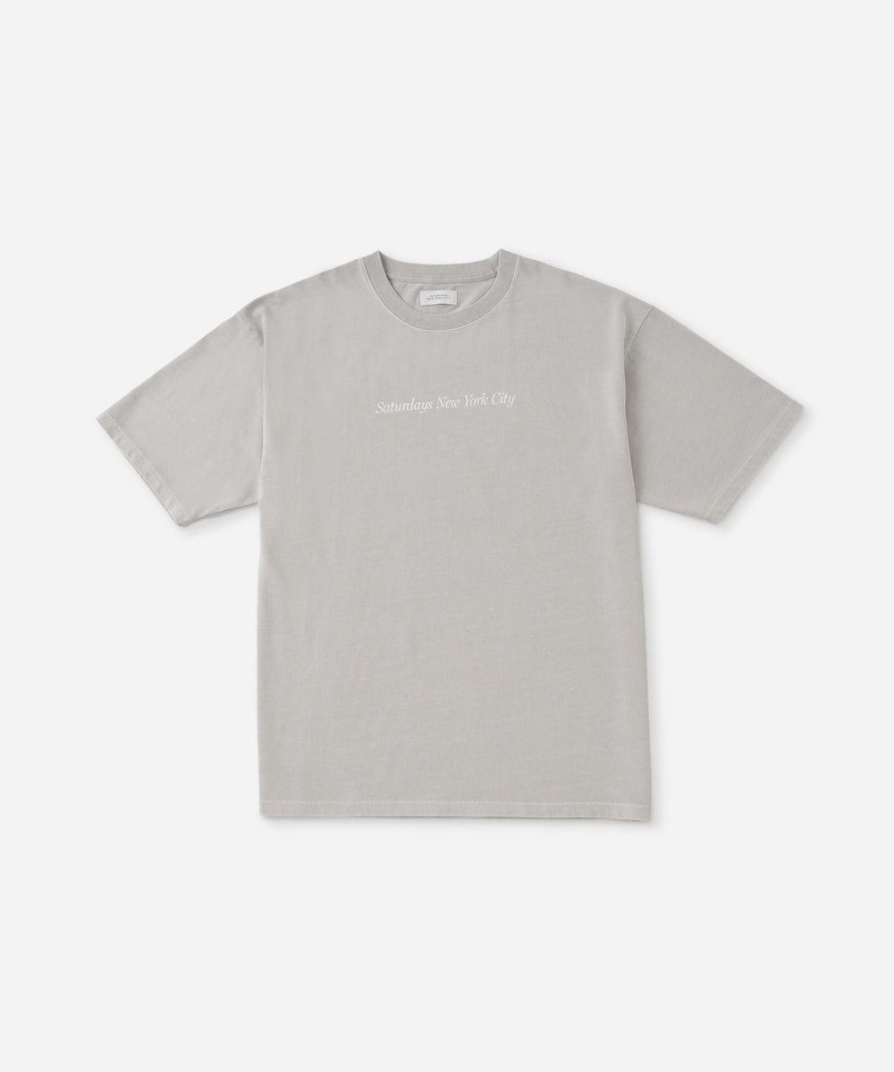 Pigment Dyed Headline SS T-Shirt | Saturdays NYC Japan