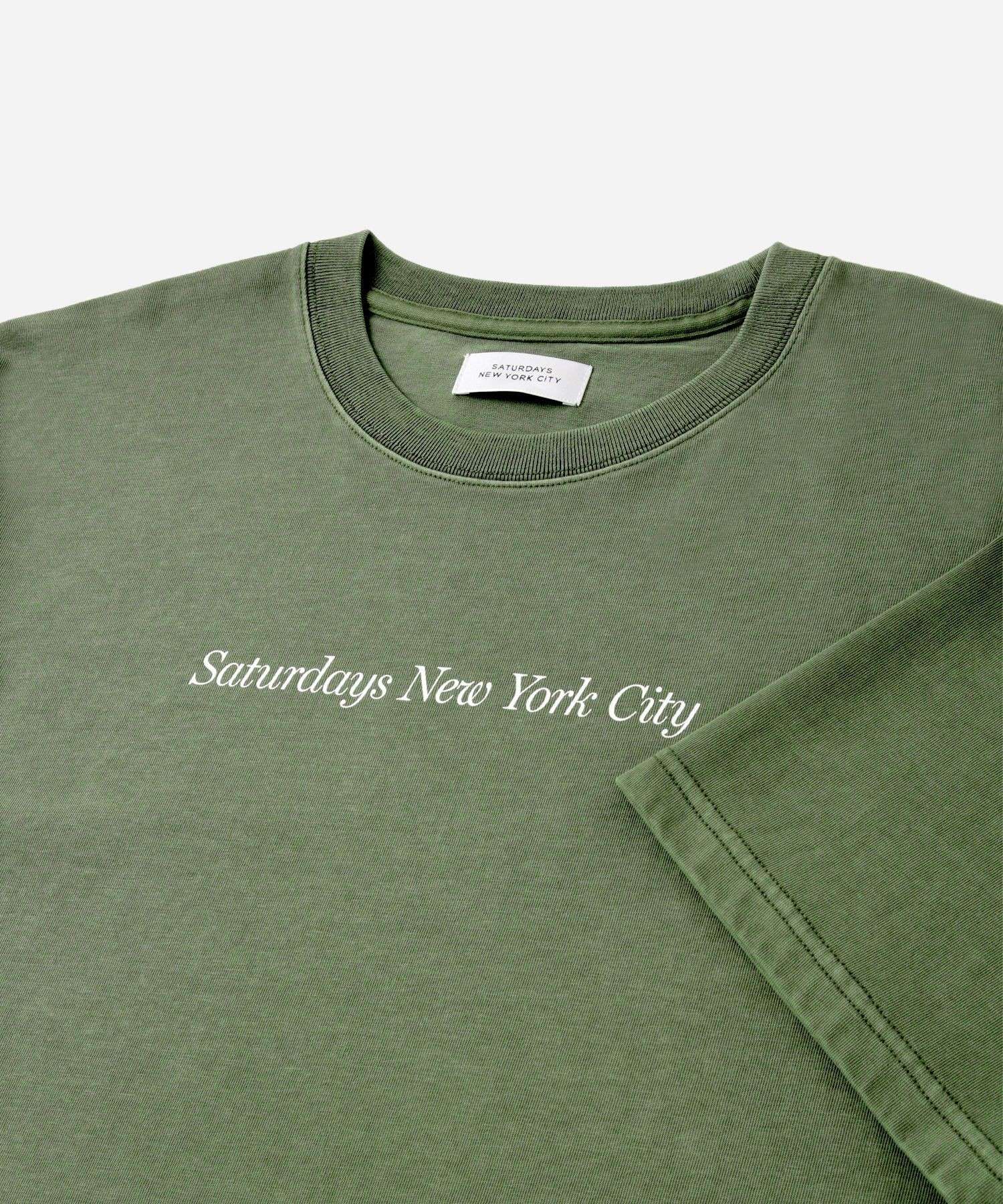 Pigment Dyed Headline SS T-Shirt