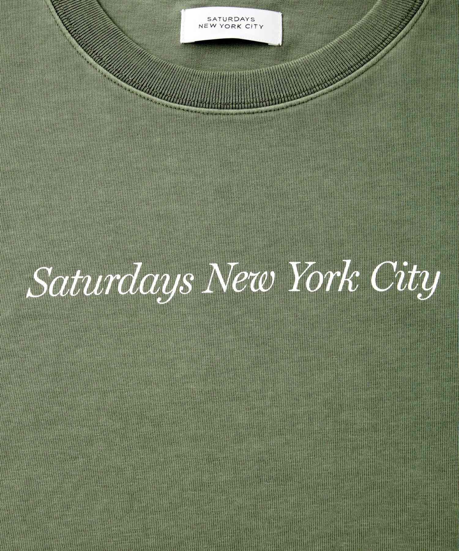 Pigment Dyed Headline SS T-Shirt