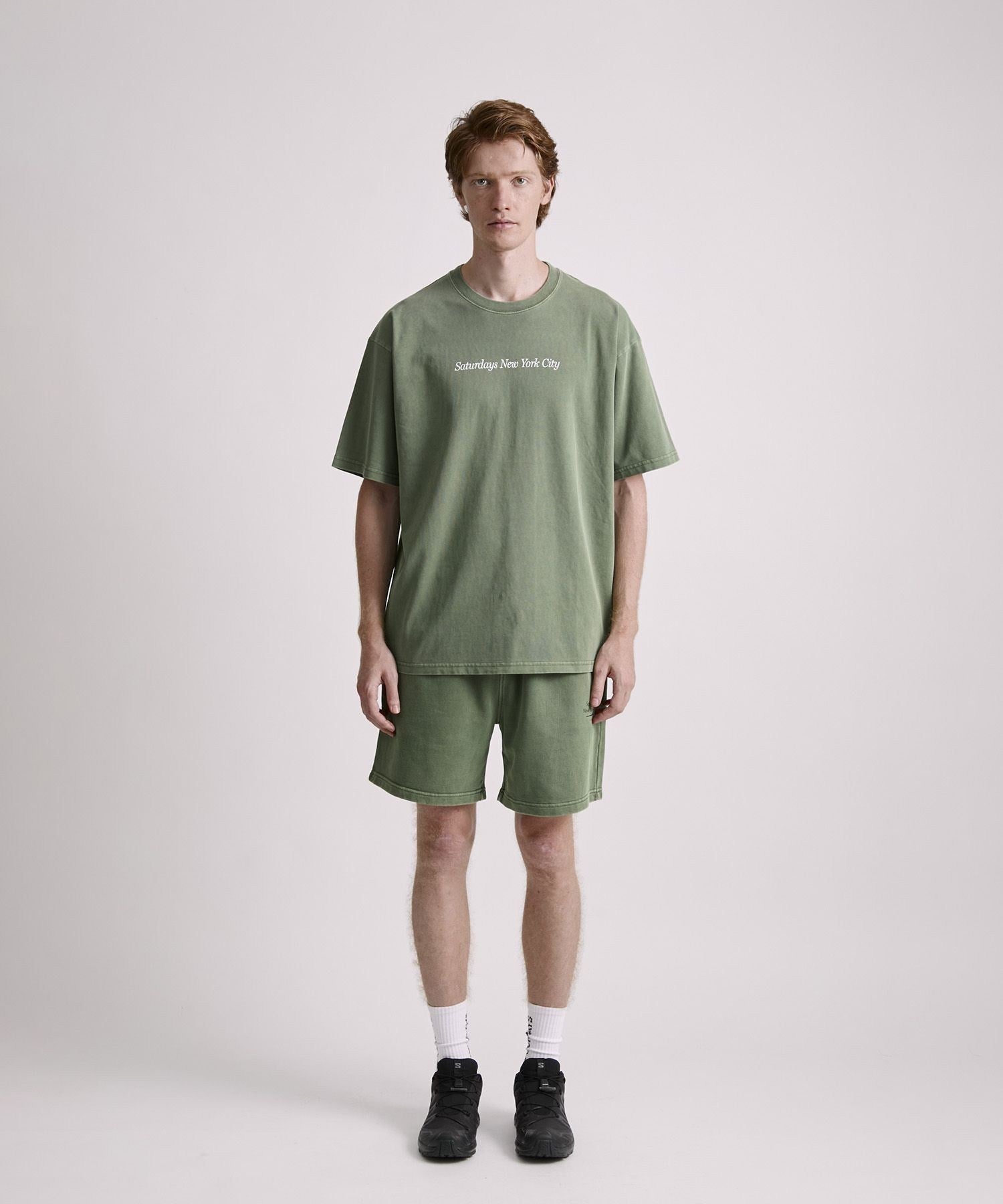 Pigment Dyed Headline SS T-Shirt