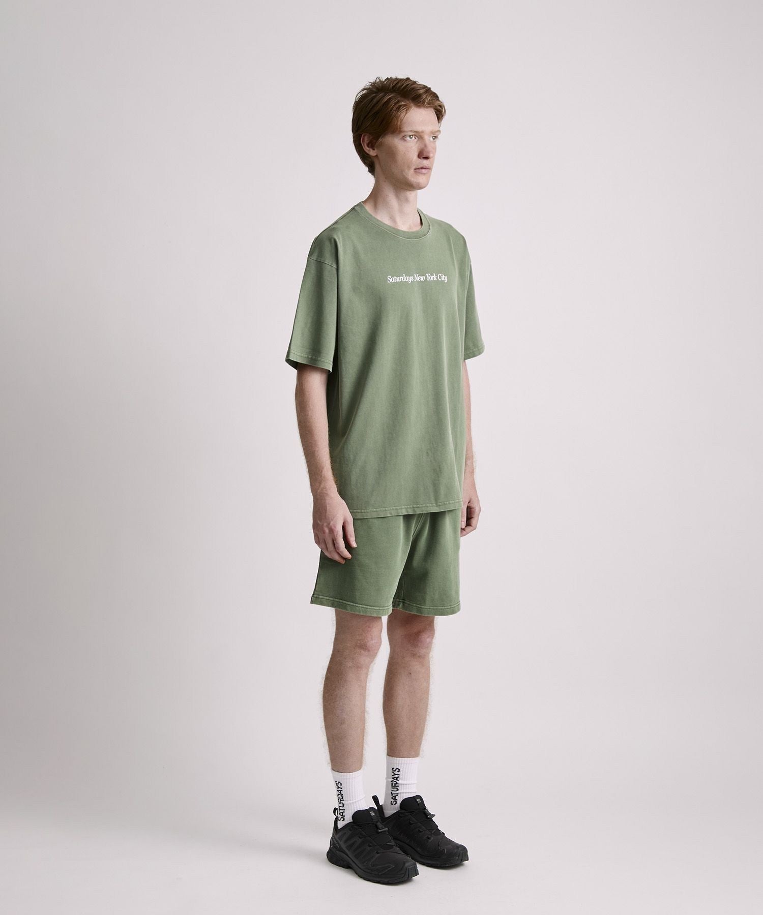 Pigment Dyed Headline SS T-Shirt