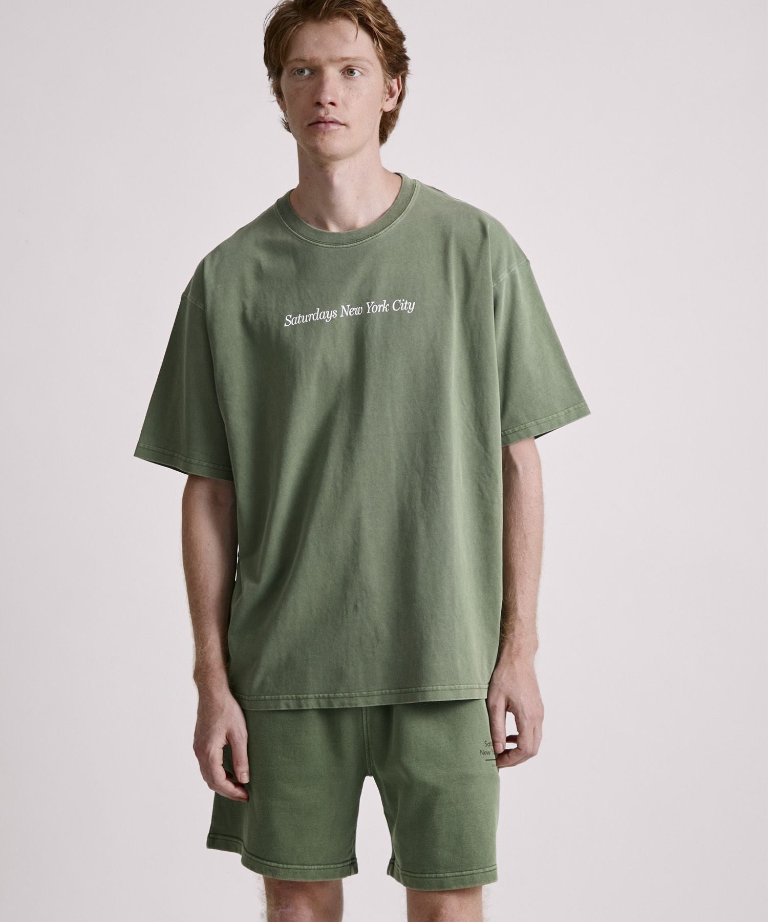 Pigment Dyed Headline SS T-Shirt