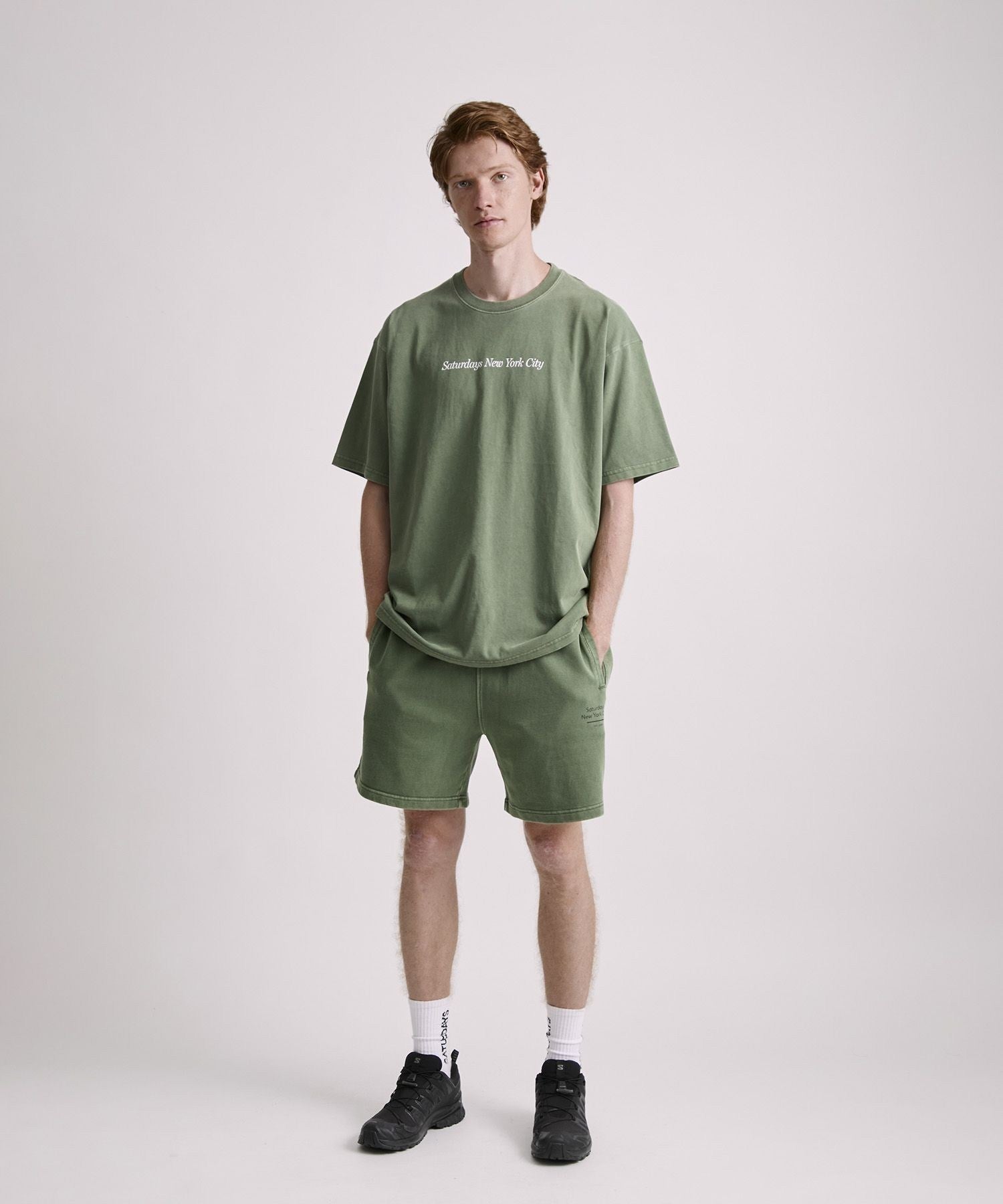 Austin Pigment Dyed Printed Short Pant