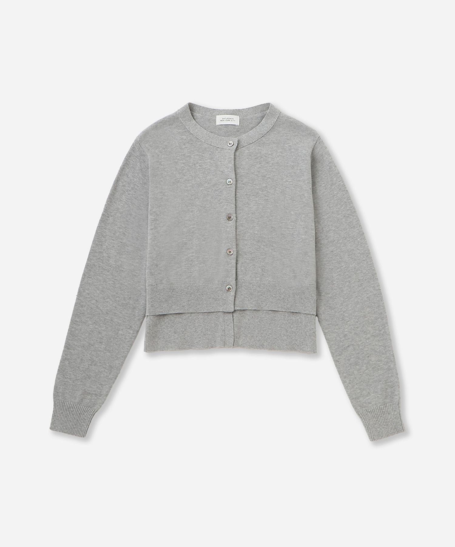 Halle Double Layer Cardigan | WOMEN